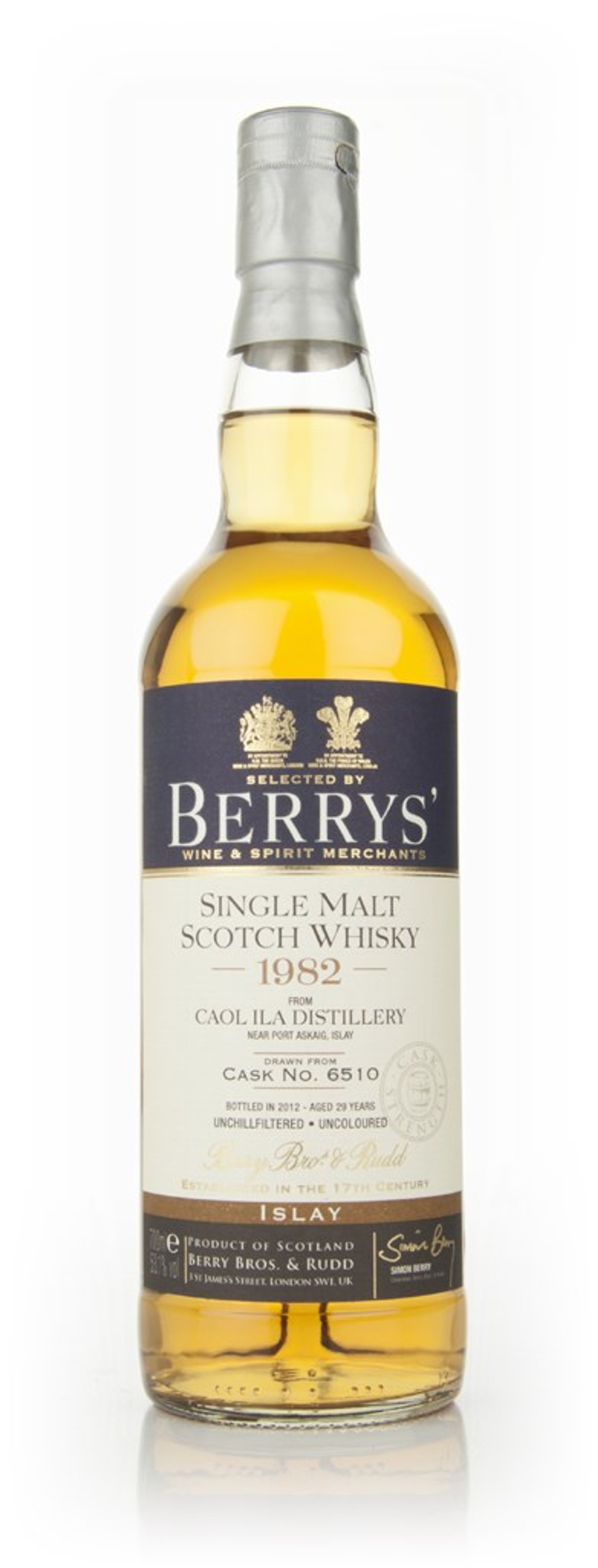 Caol Ila 1982 (Berry Bros. & Rudd) 70cl