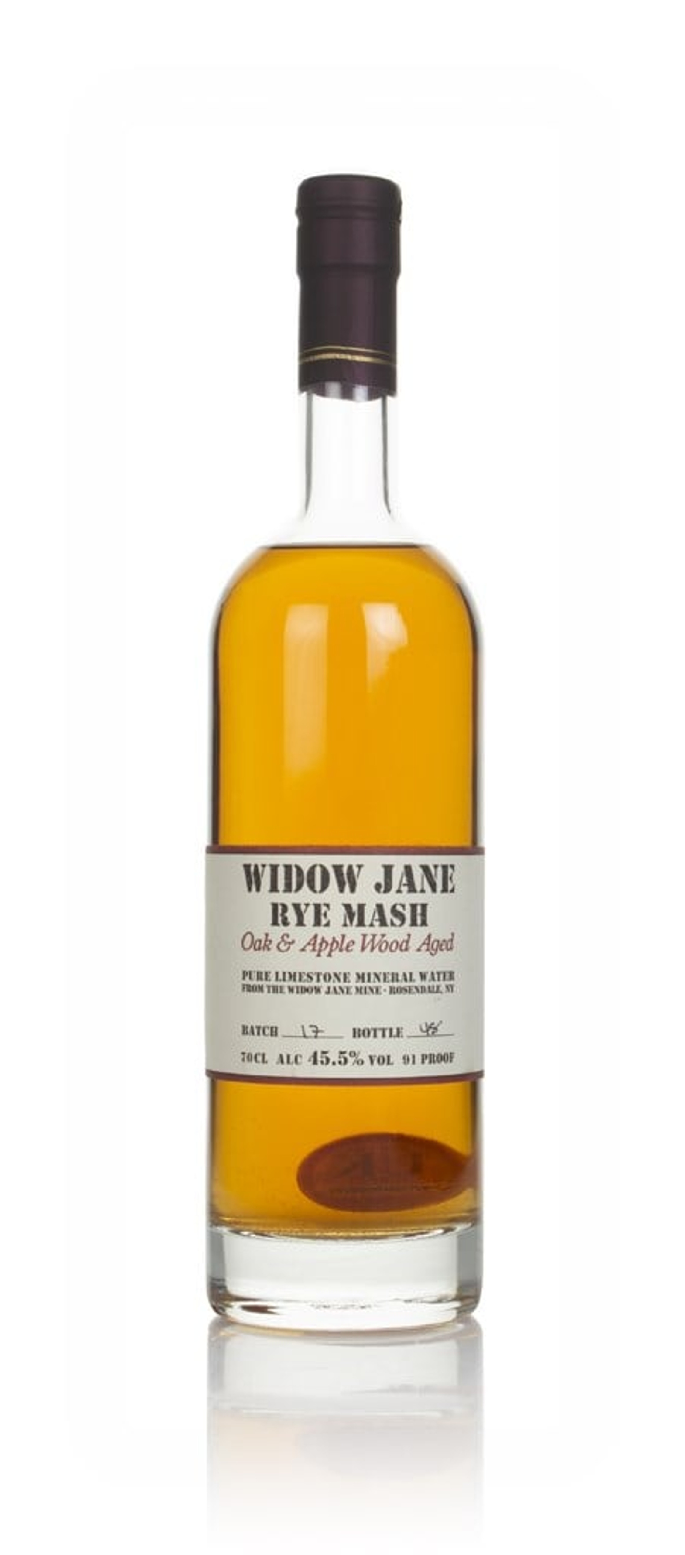 Widow Jane Rye Mash - Oak & Apple Wood Aged (Batch 59) Batch 52