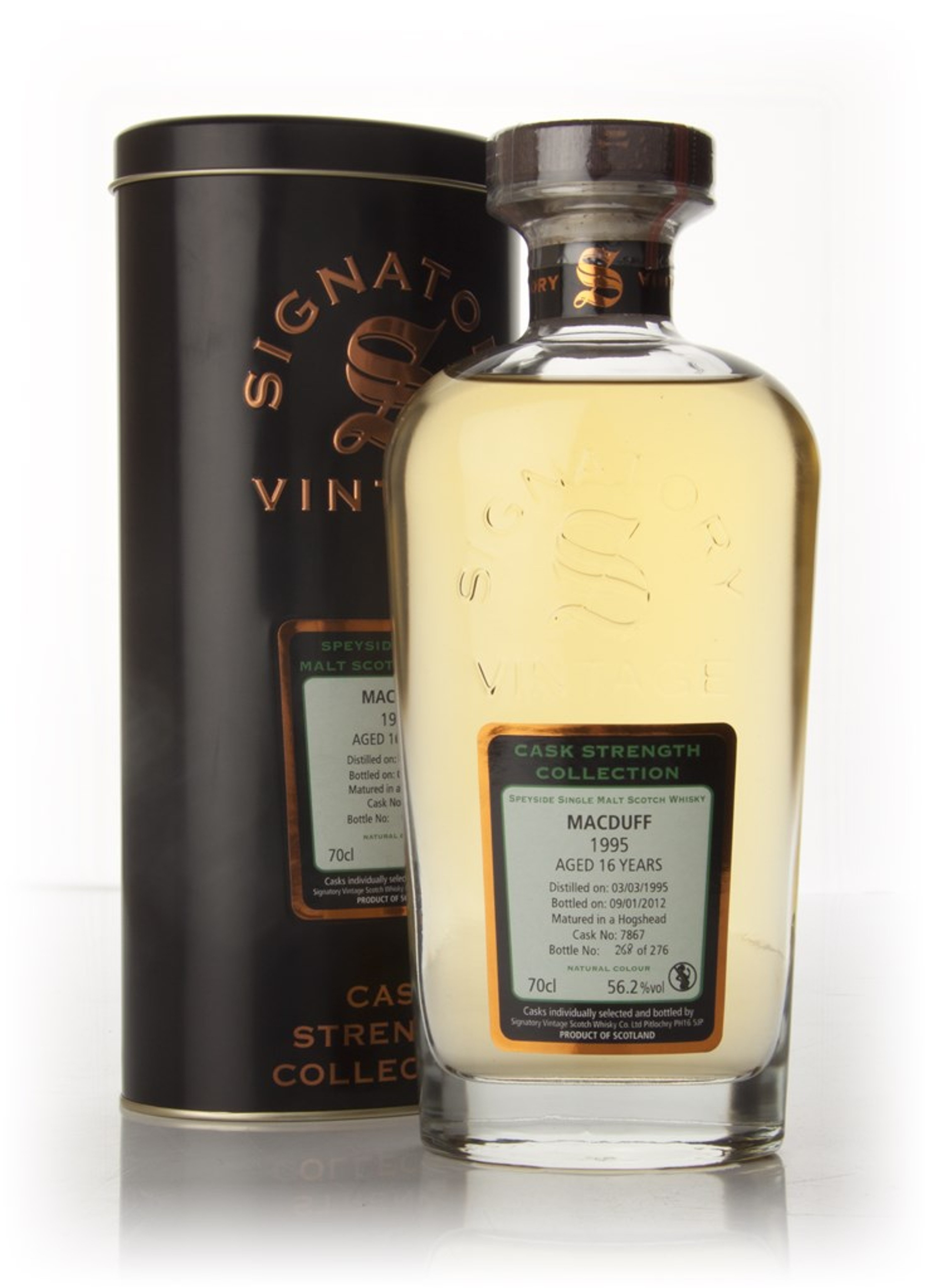 Macduff 16 Year Old 1995 (cask 7867) - Cask Strength Collection (Signatory) 70cl