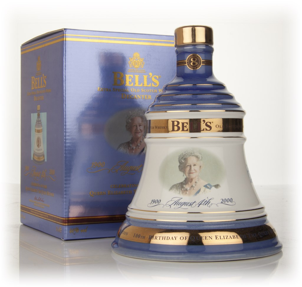 Bell's Queen Mother 100th Birthday Decanter - 2000 70cl