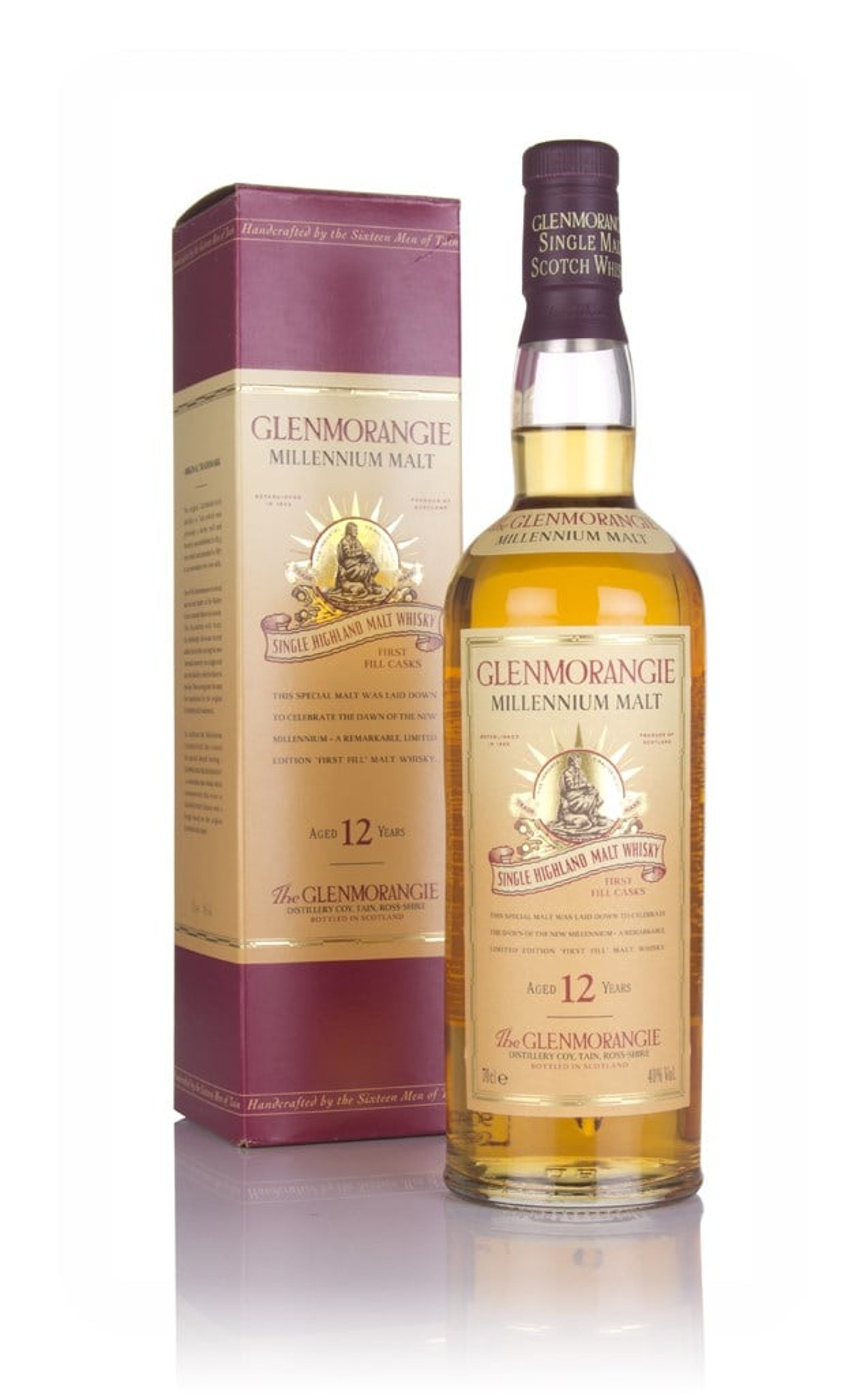 Glenmorangie 12 Year Old - Millennium Malt 70cl