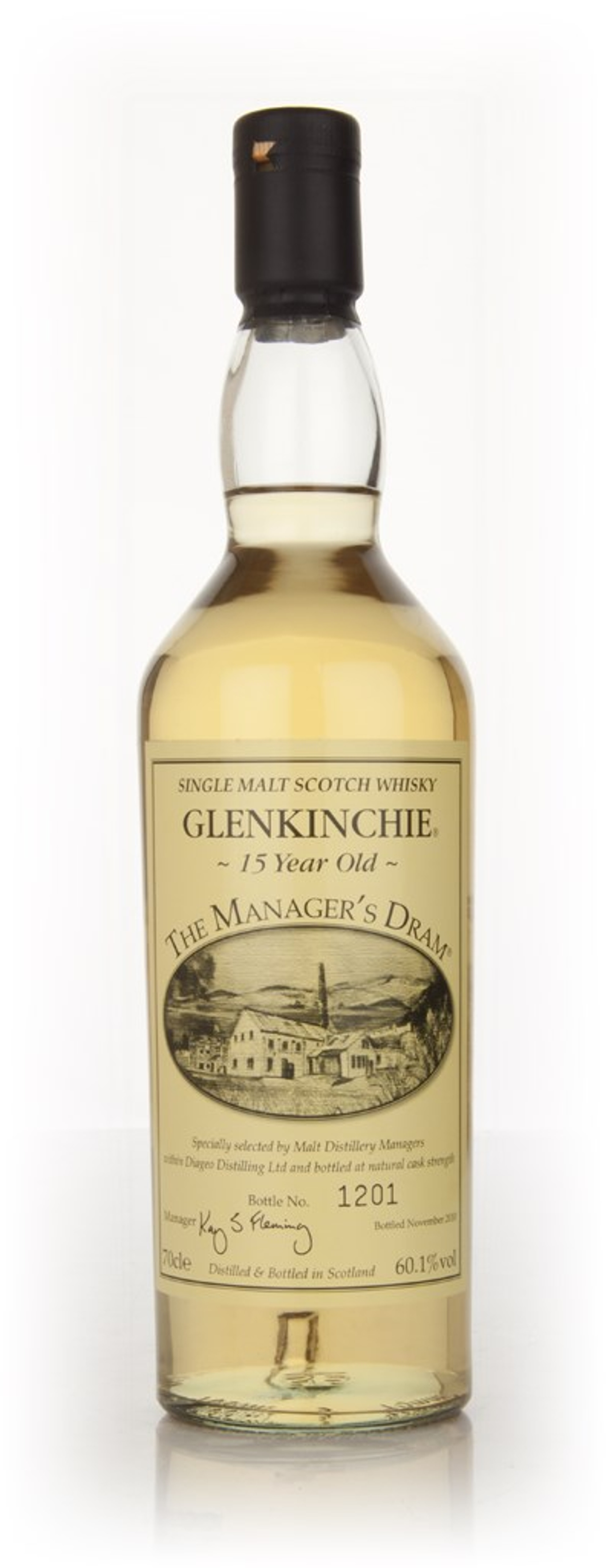 Glenkinchie 15 Year Old - The Manager's Dram 2010 70cl