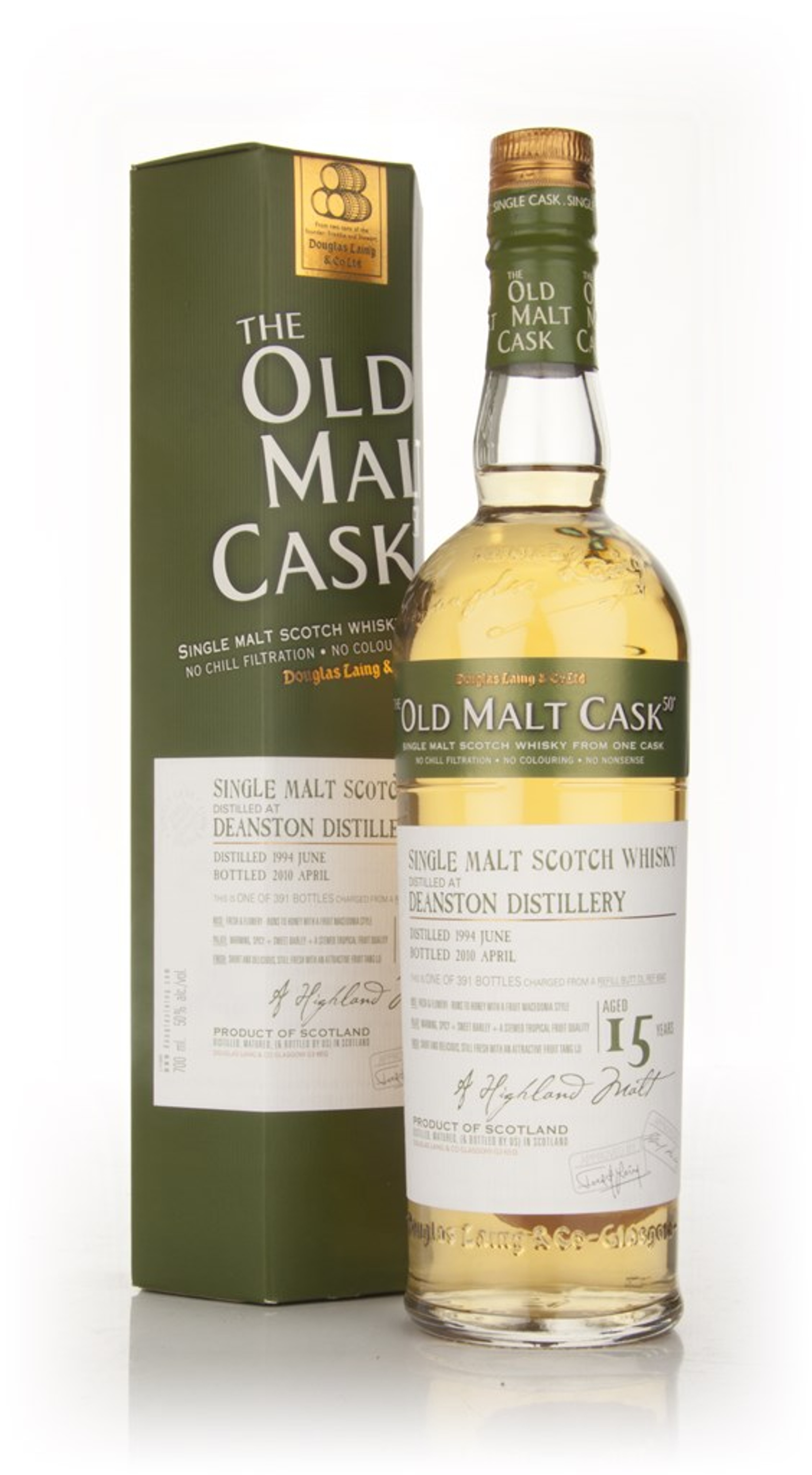 Deanston 15 Year Old 1994 - Old Malt Cask (Douglas Laing)  70cl
