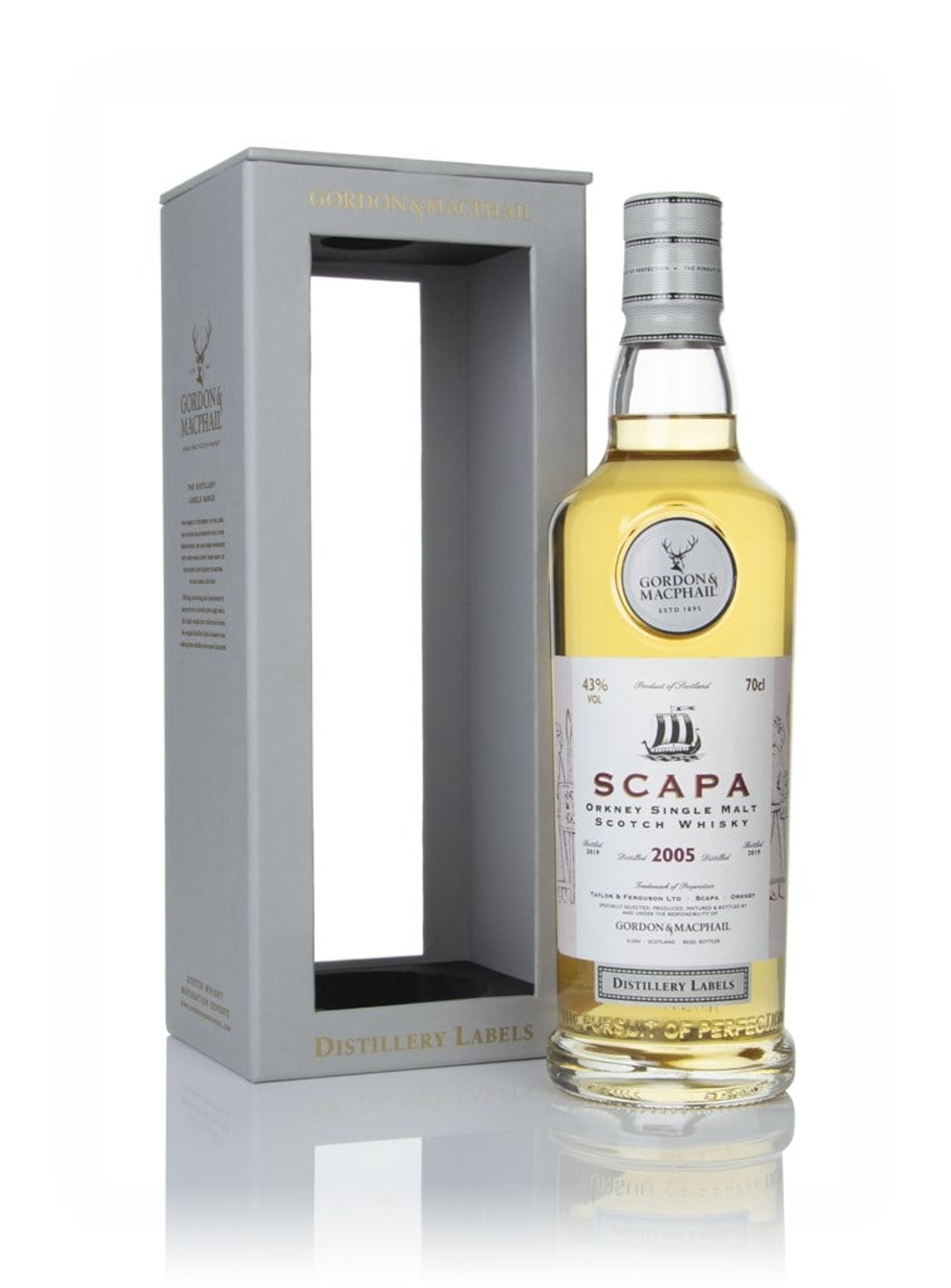 Scapa 2005 (bottled 2019) - Distillery Labels (Gordon & MacPhail) 70cl