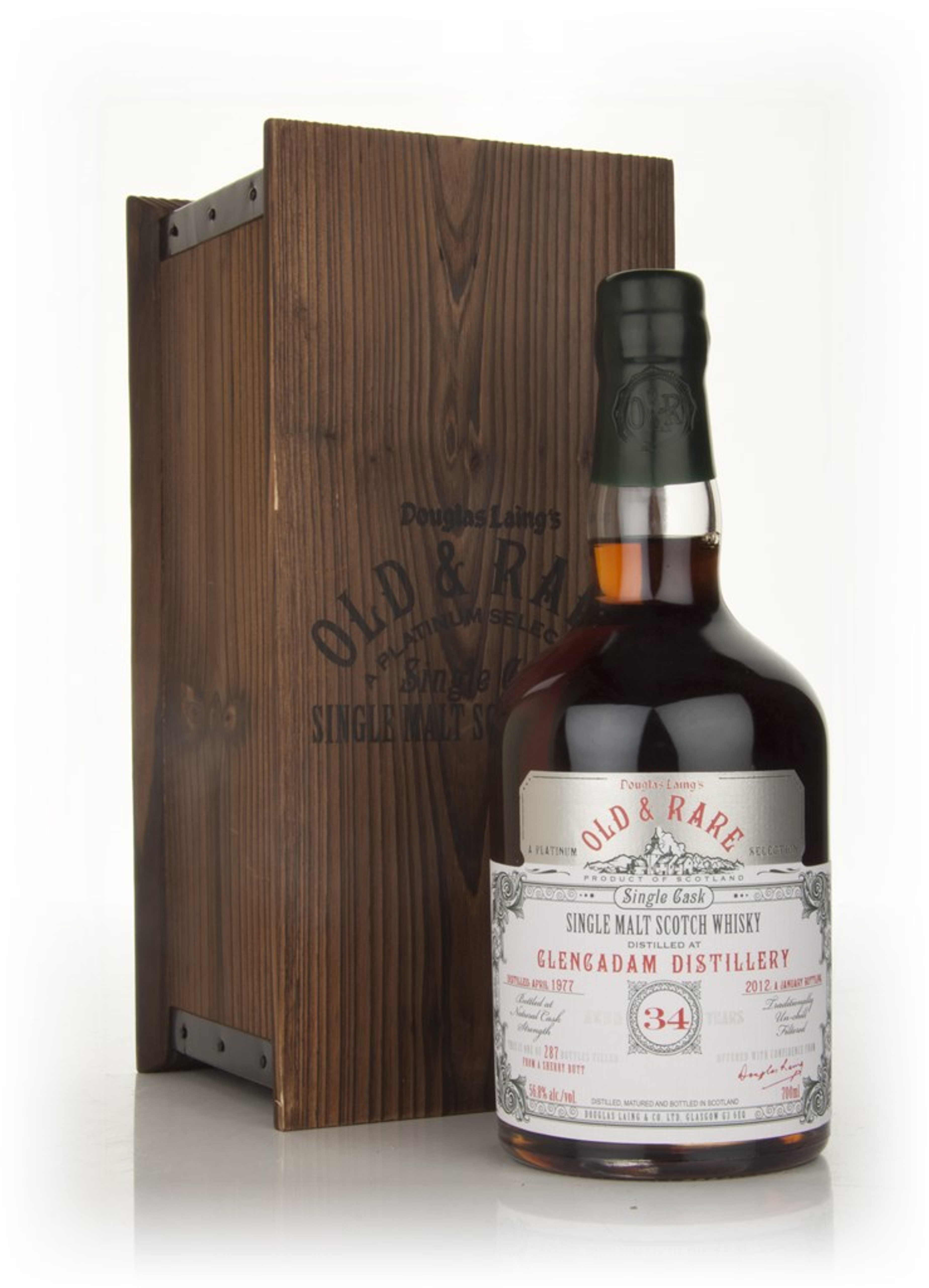 Glencadam 34 Year Old 1977 - Old & Rare (Douglas Laing)  70cl