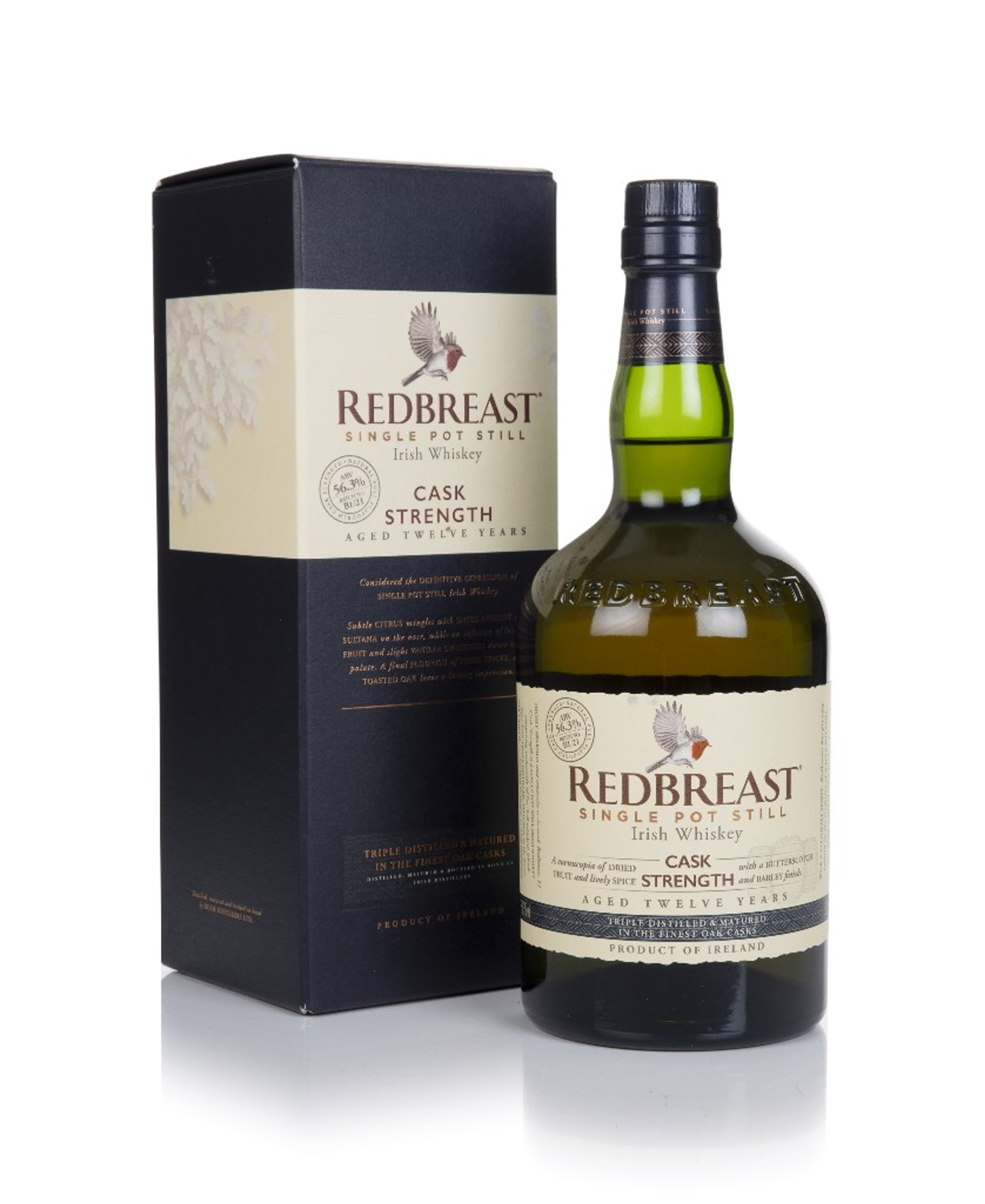Redbreast 12 Year Old Cask Strength - Batch B1/23 Batch B1/21