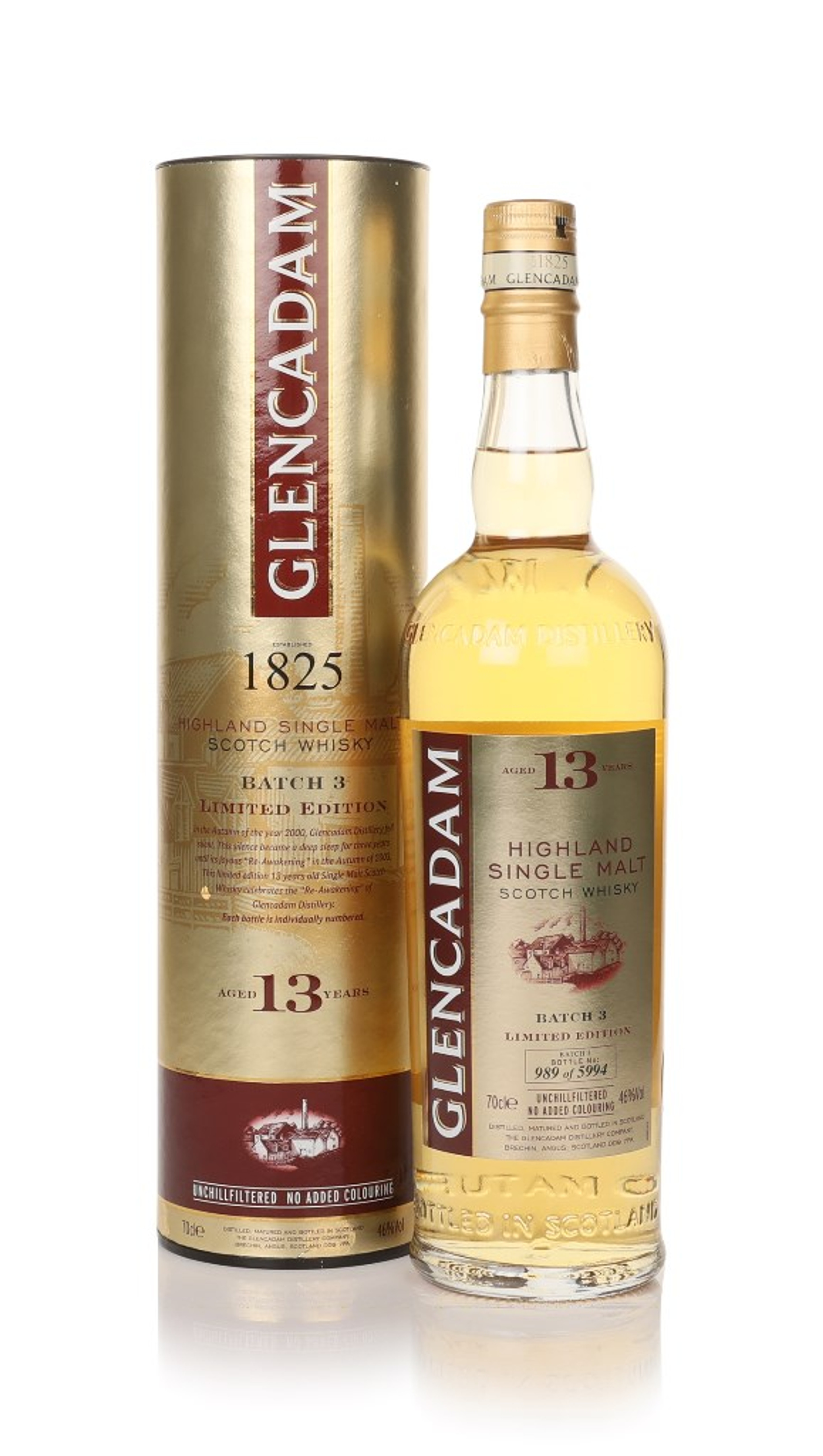 Glencadam 13 Year Old Batch 3 70cl