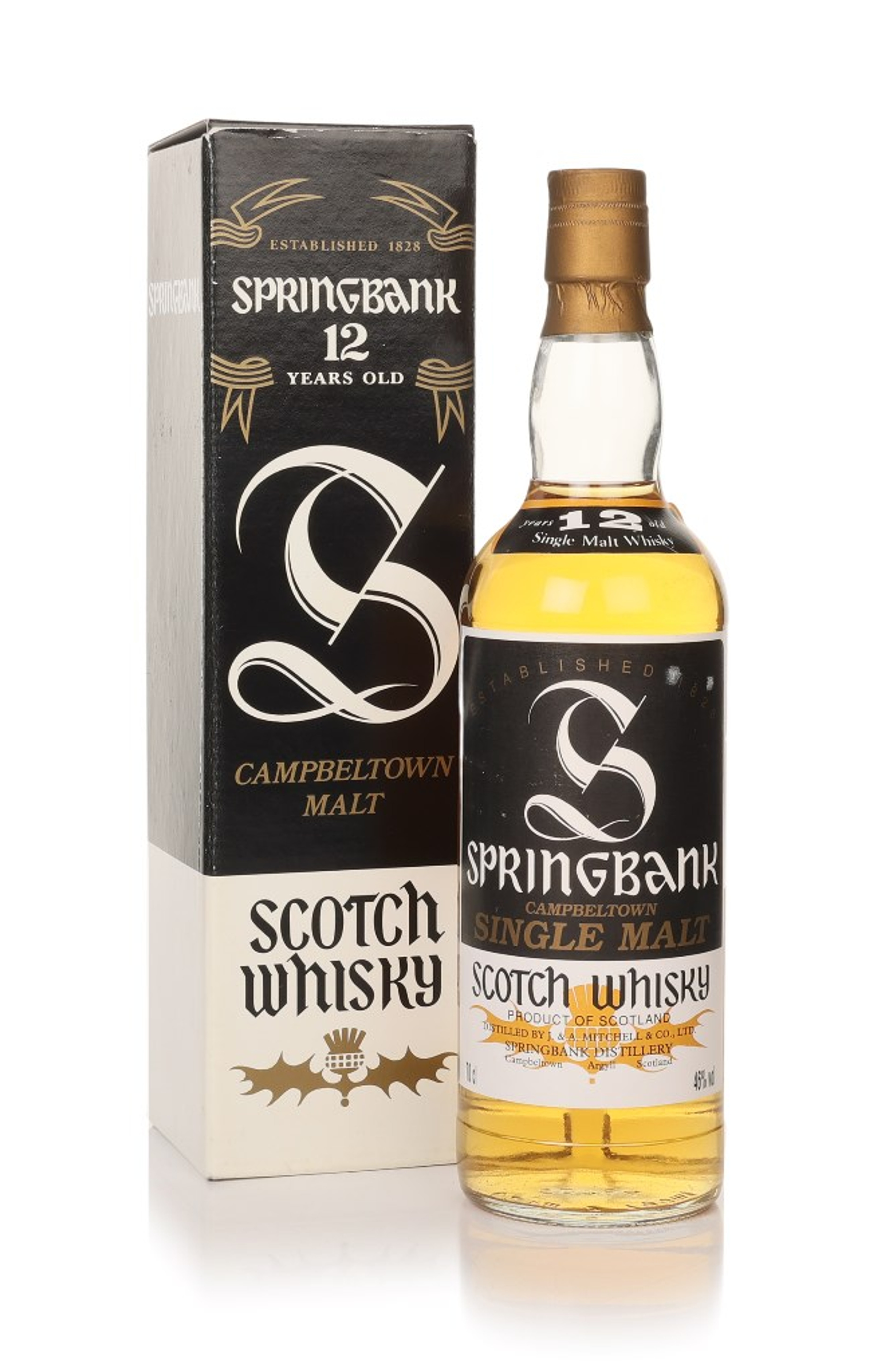 Springbank 12 Year Old - Early 1990s 70cl