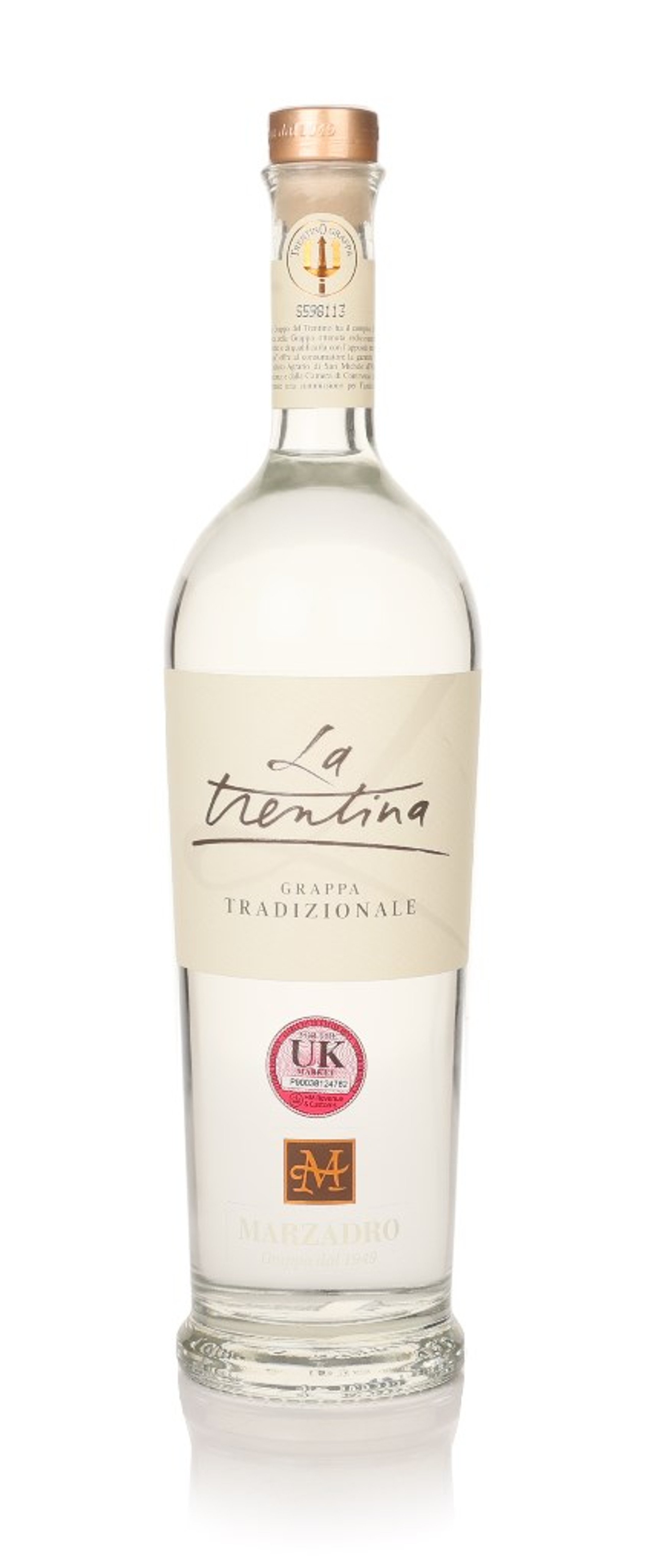La Trentina Grappa Tradizionale - Marzadro 70cl