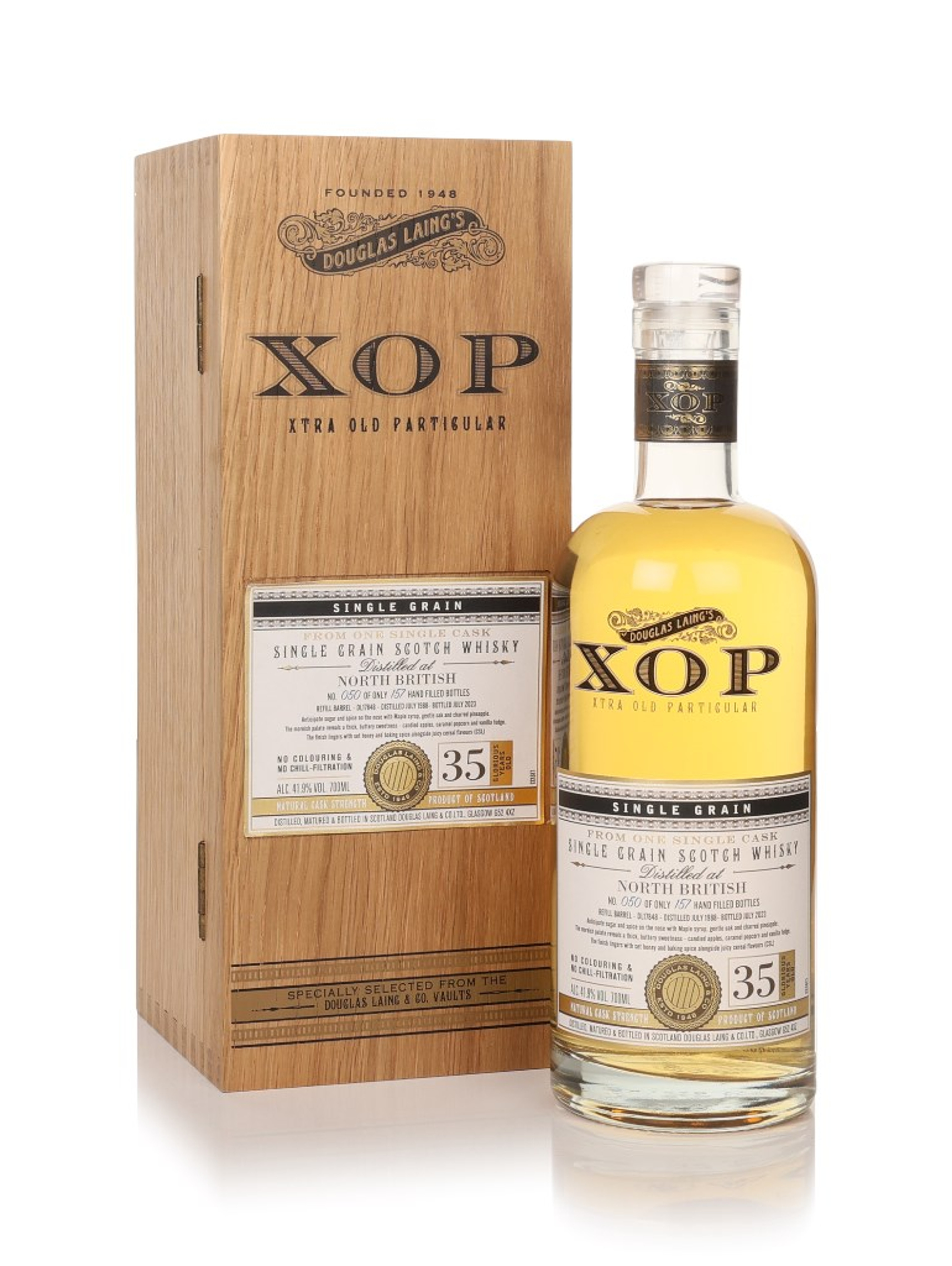 North British 35 Year Old 1988 (cask 17848) - Xtra Old Particular (Douglas Laing) 70cl