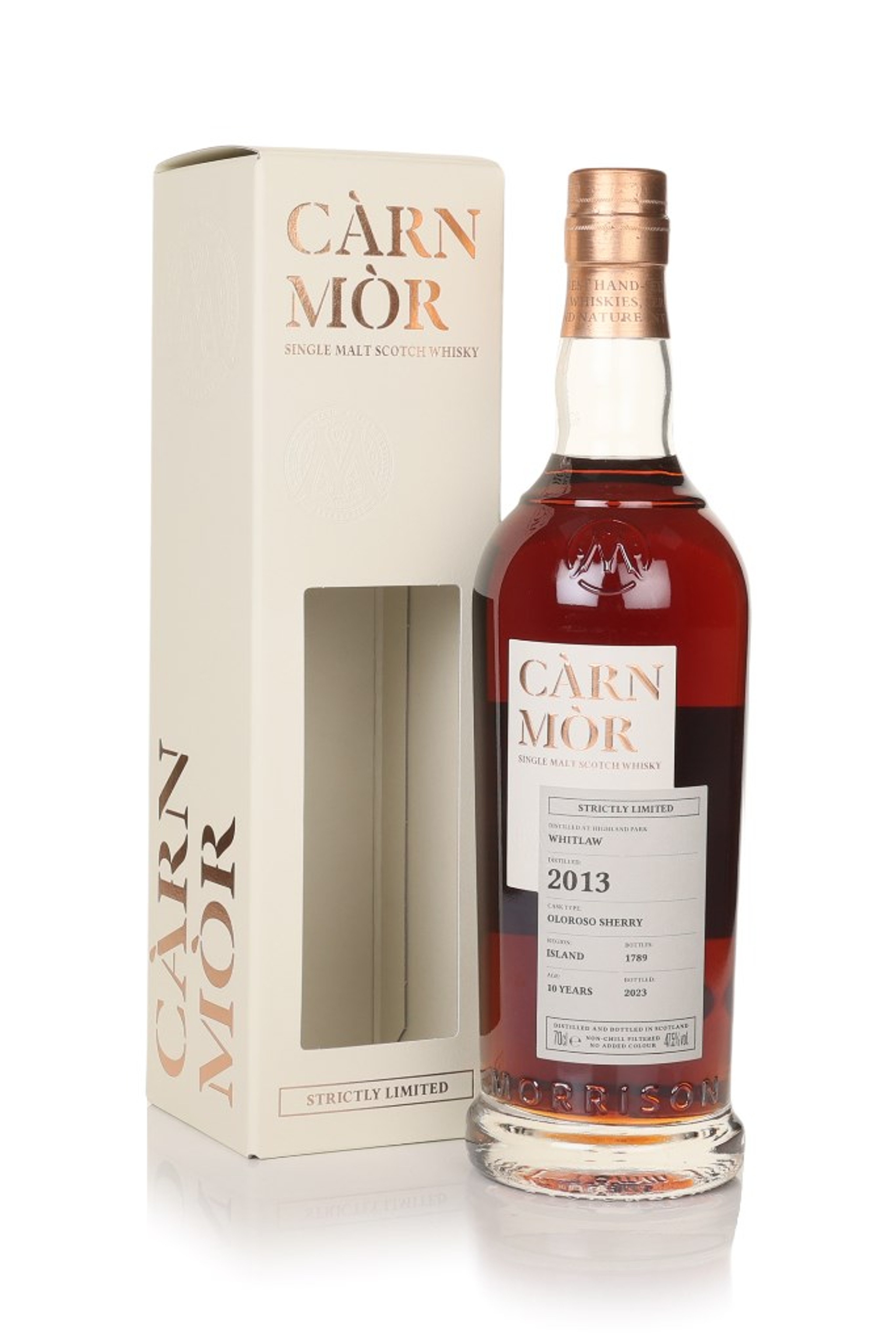Whitlaw 10 Year Old 2013 - Strictly Limited (Càrn Mòr) 70cl