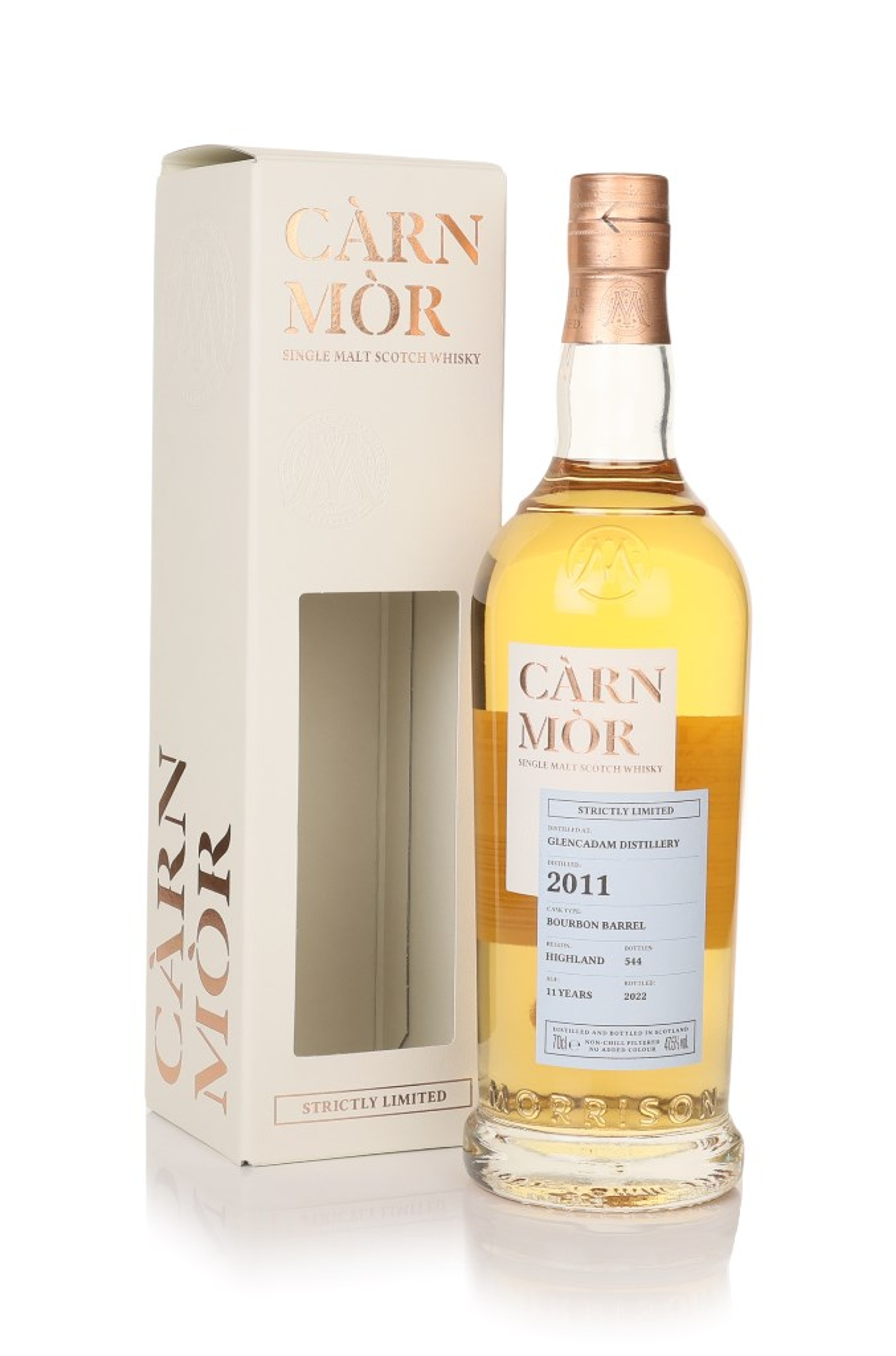 Glencadam 11 Year Old 2011 - Strictly Limited (Càrn Mòr) 70cl