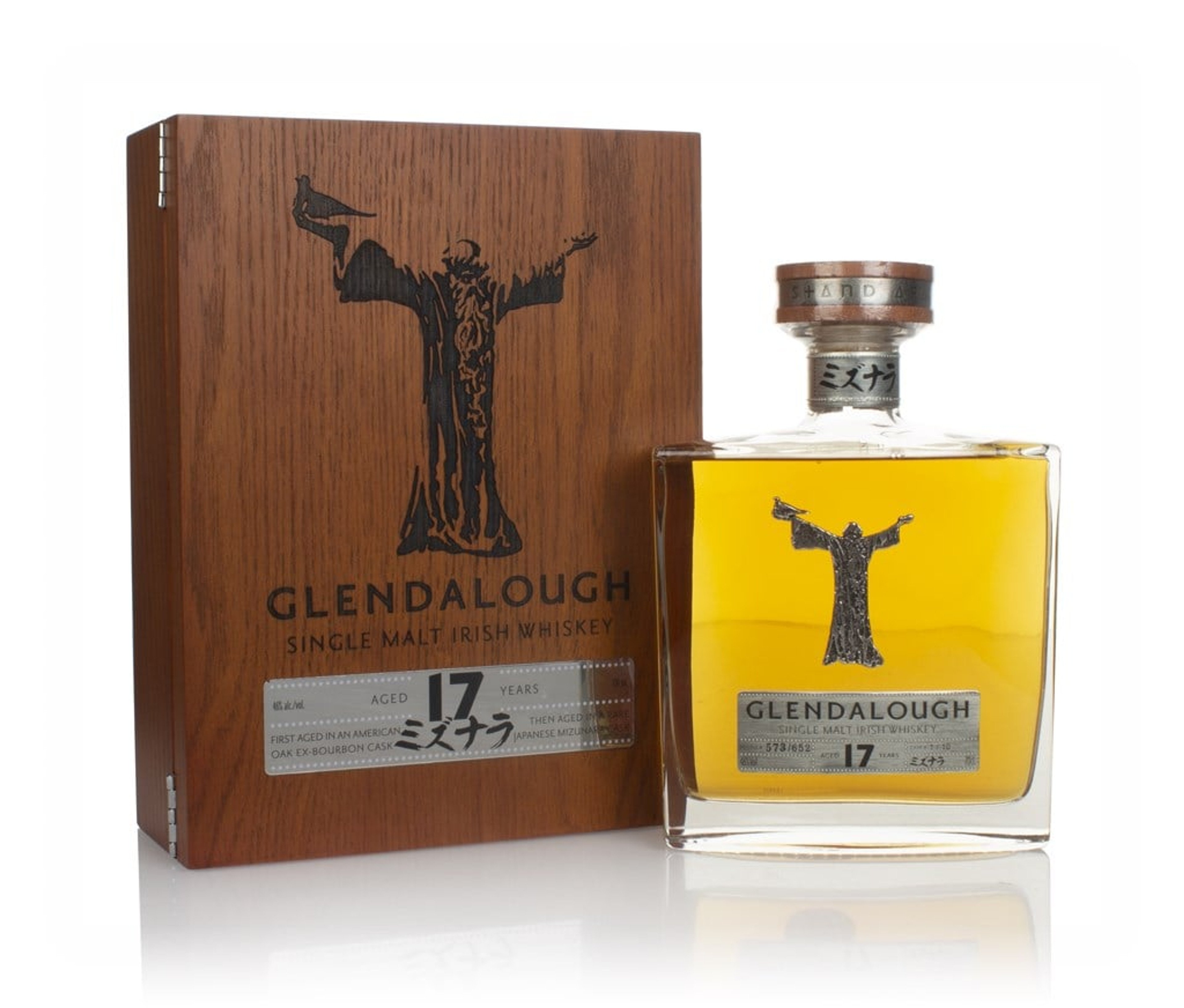 Glendalough 17 Year Old Irish Whiskey - Mizunara Oak Finish 70cl