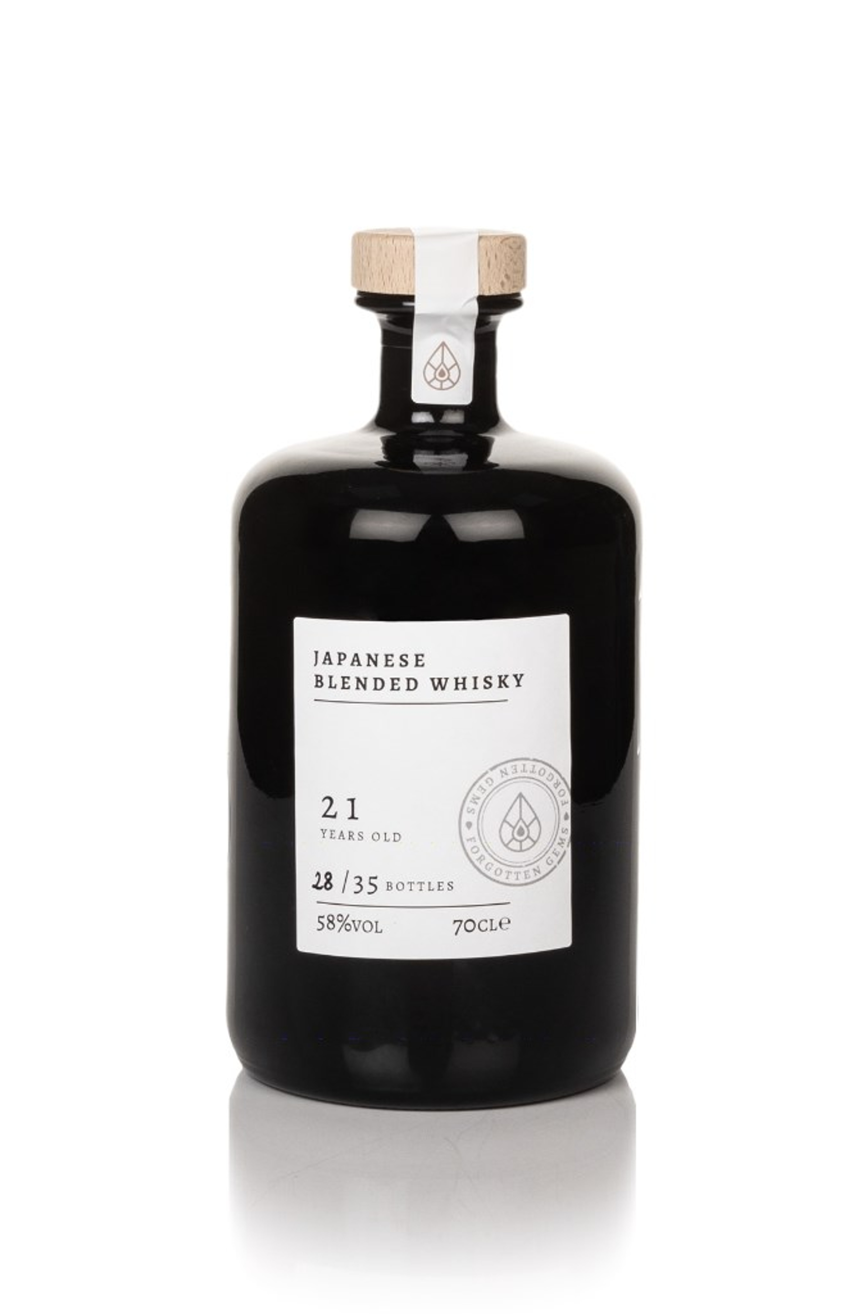 Blended Japanese Whisky 21 Year Old - Forgotten Gems 70cl