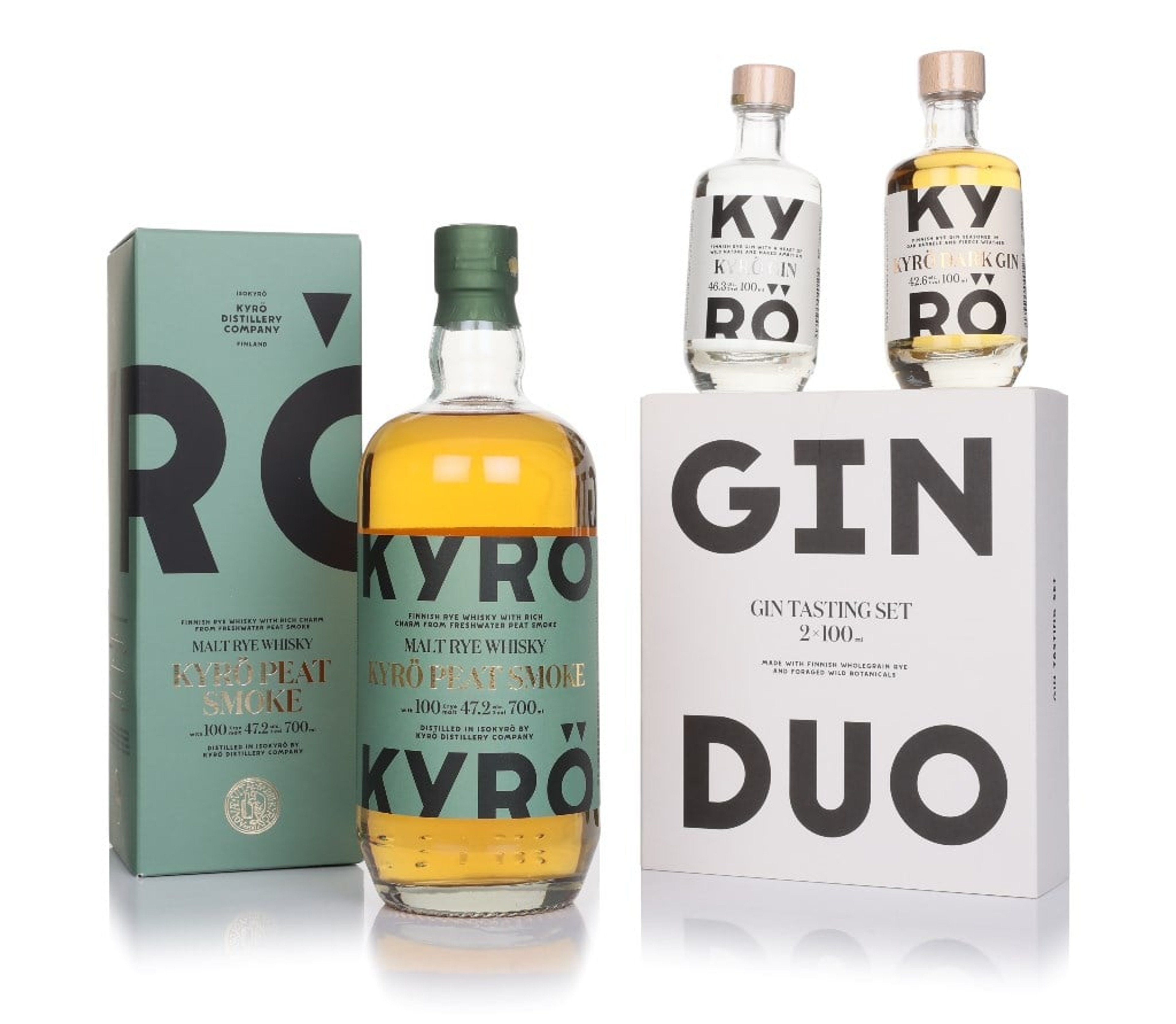 Kyrö Peat Smoke Malt Rye Whisky 70cl