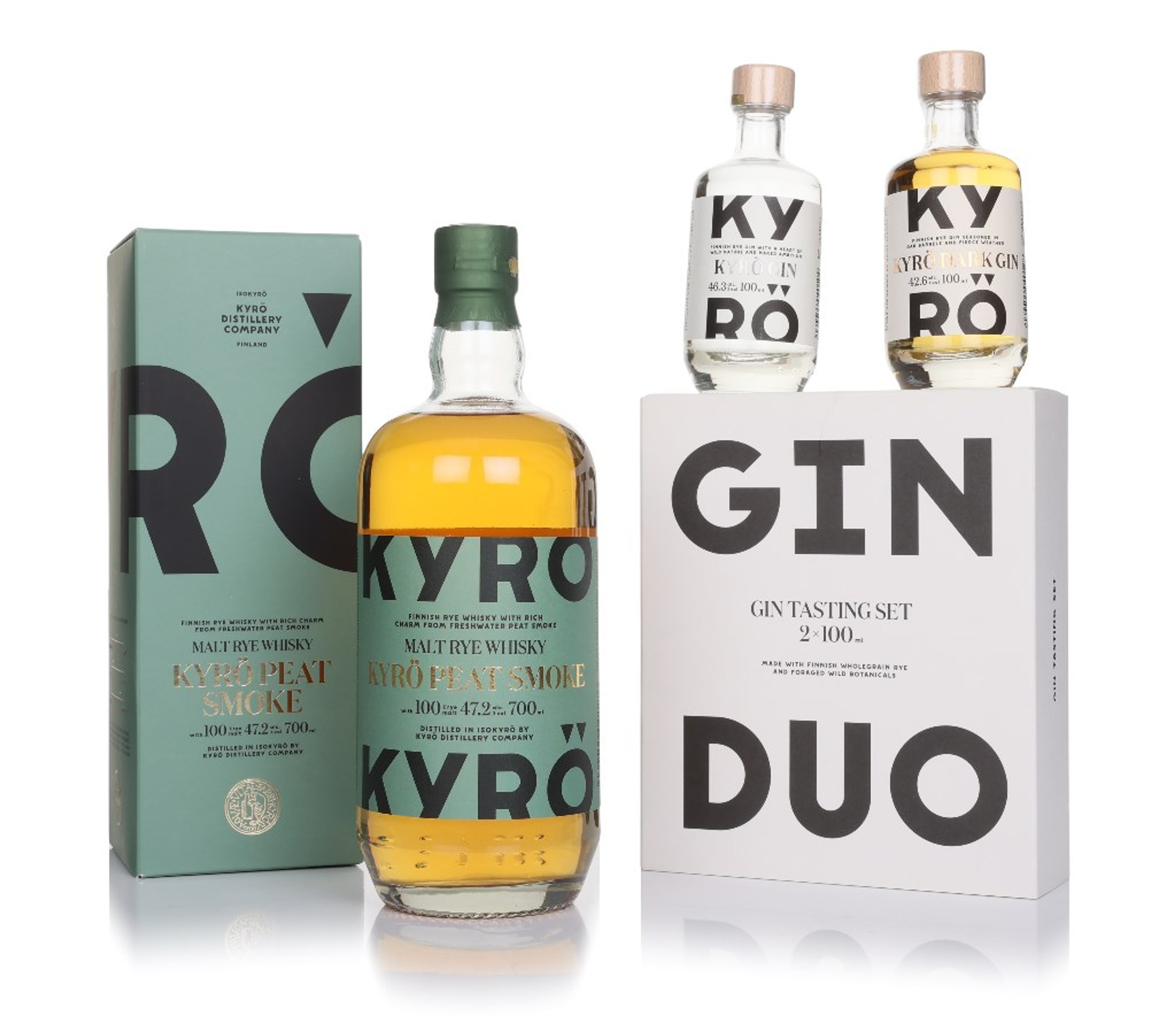 Kyrö Peat Smoke Malt Rye Whisky 70cl