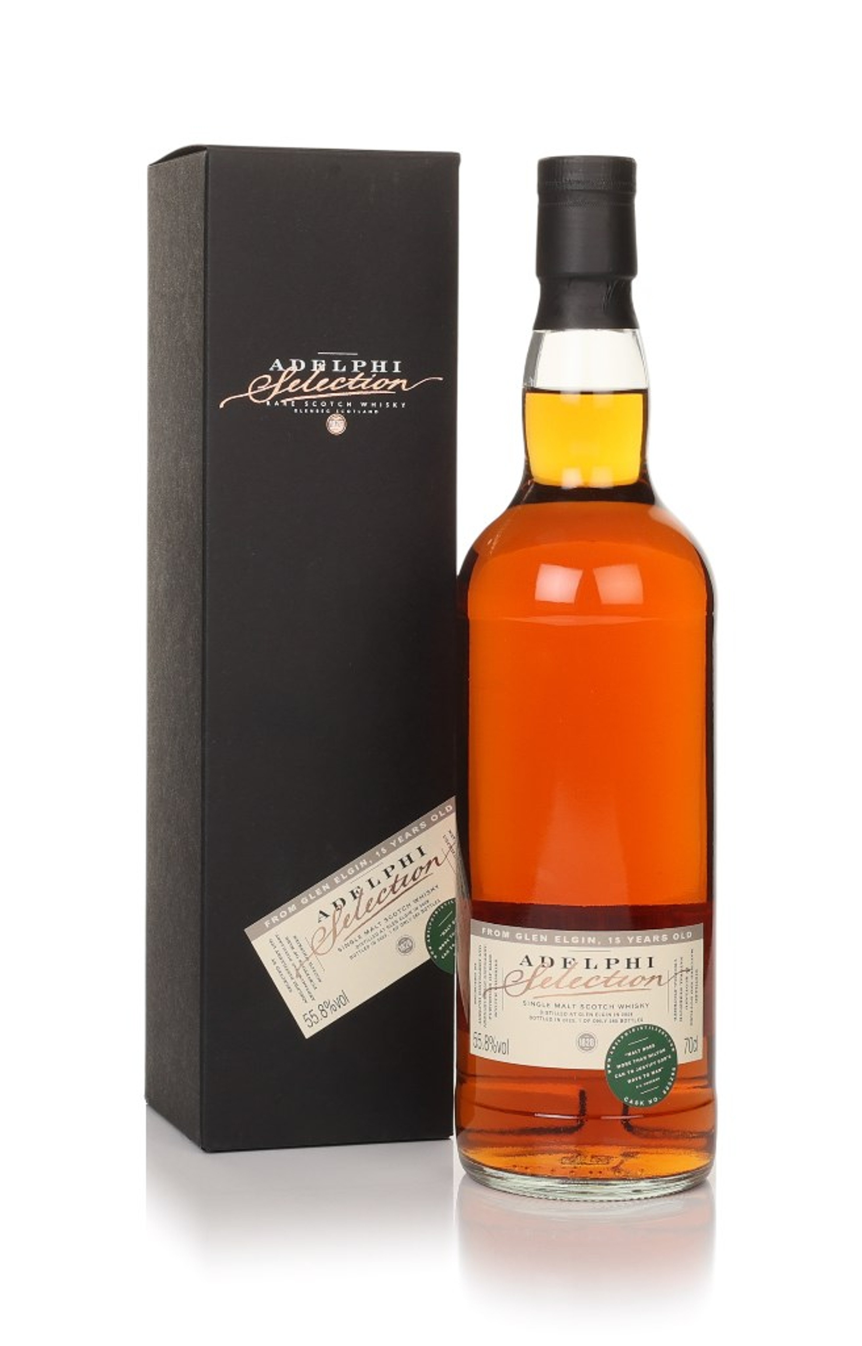 Glen Elgin 15 Year Old 2008 (cask 805296) - (Adelphi) 70cl