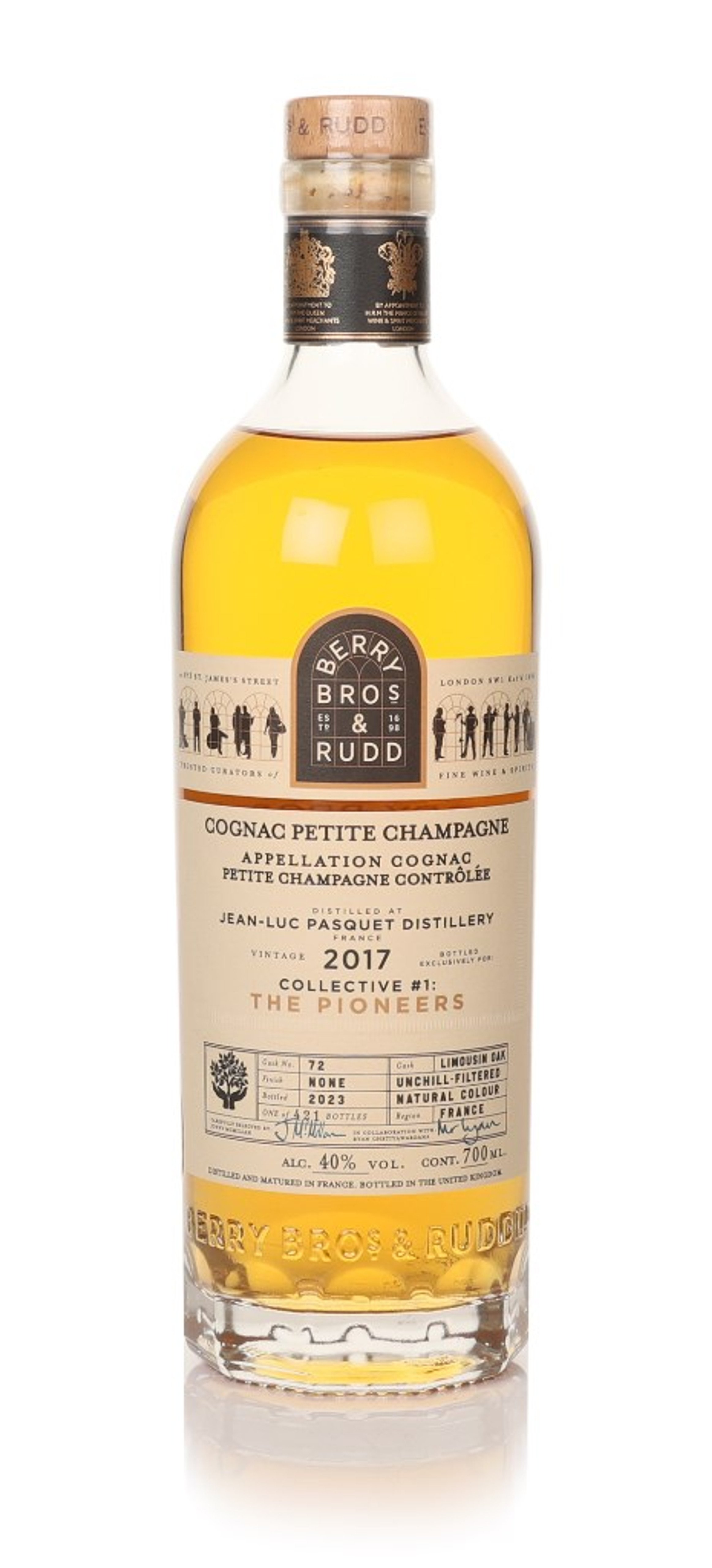 Jean-Luc Pasquet 2017 (bottled 2023) (cask 72) - Collective #1: The Pioneers (Berry Bros. & Rudd) 70cl
