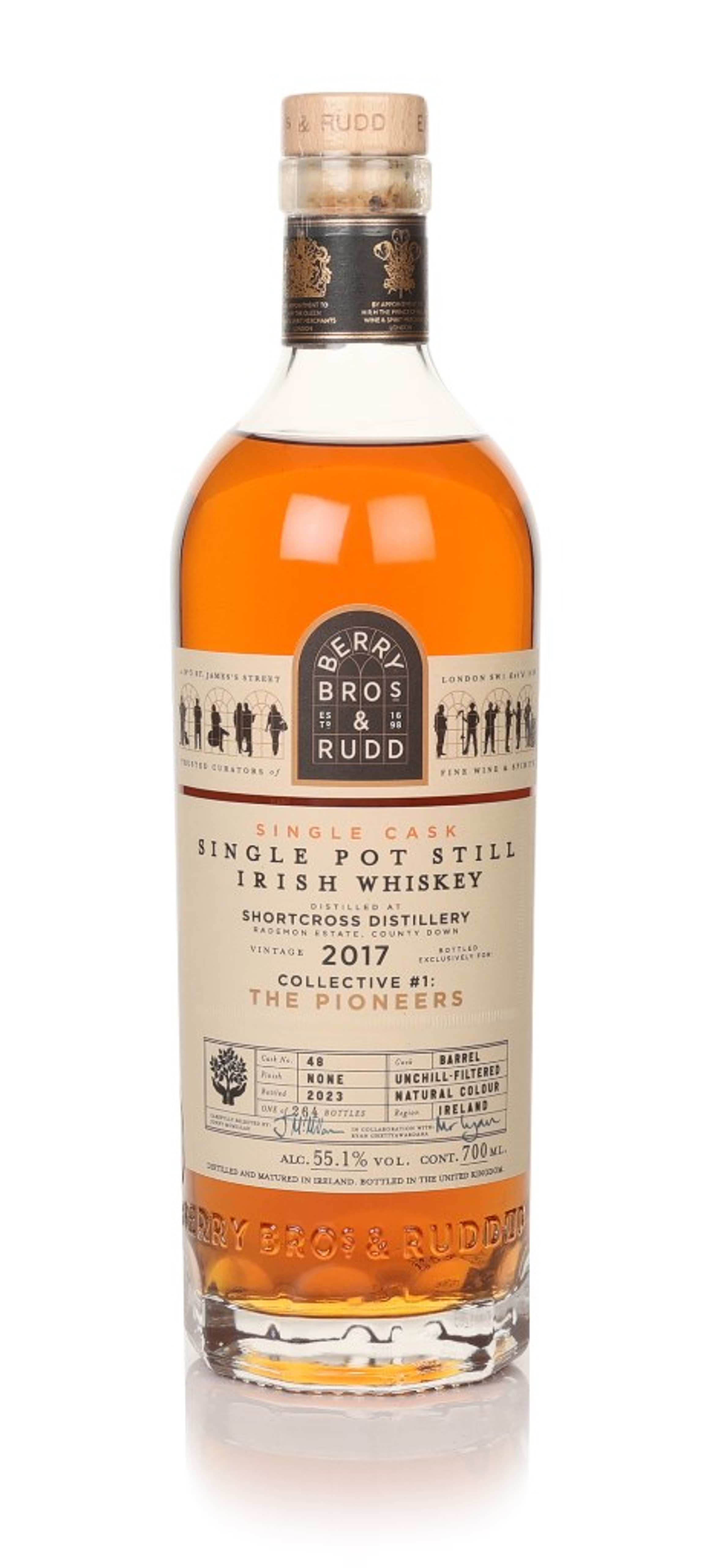 Shortcross 2017 (bottled 2023) (cask 48) - Collective #1: The Pioneers (Berry Bros. & Rudd) 70cl