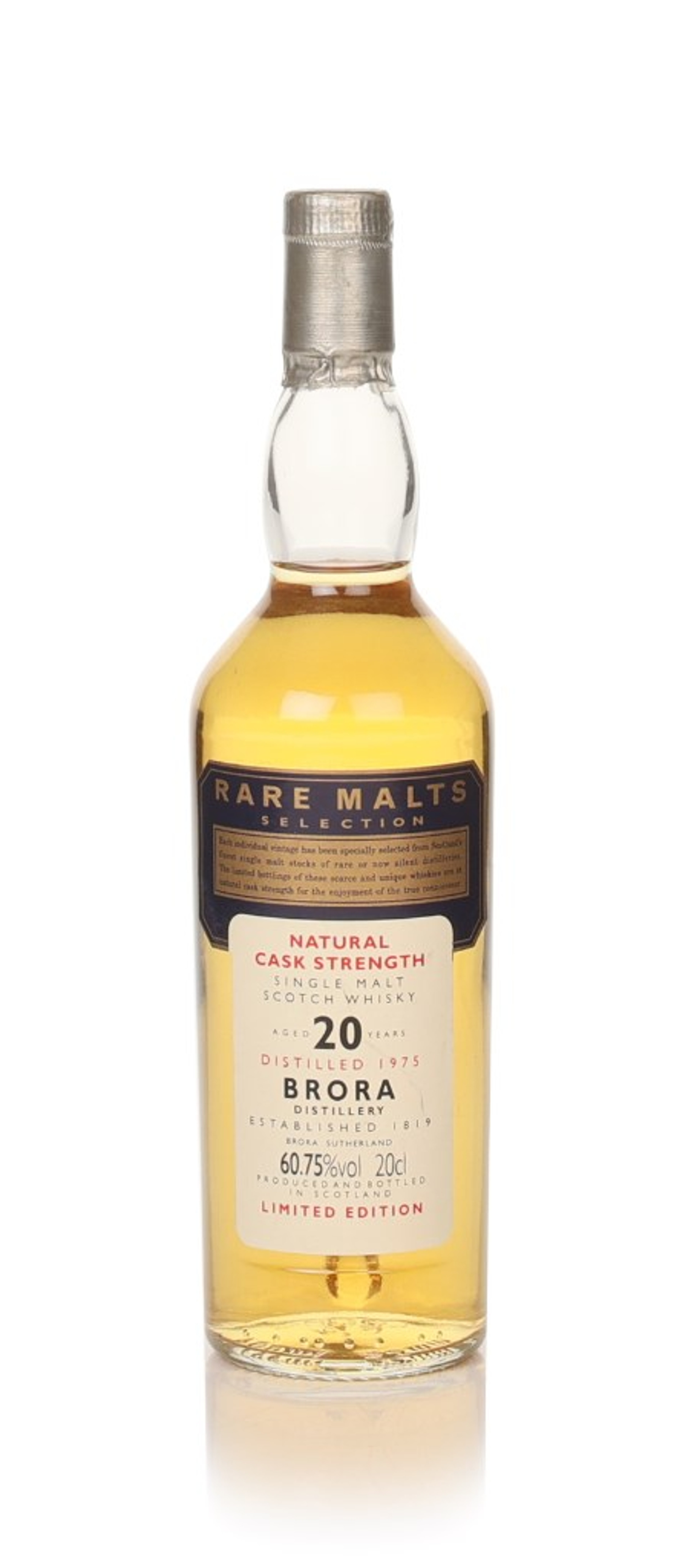 Brora 20 Year Old 1975 - Rare Malts (20cl)