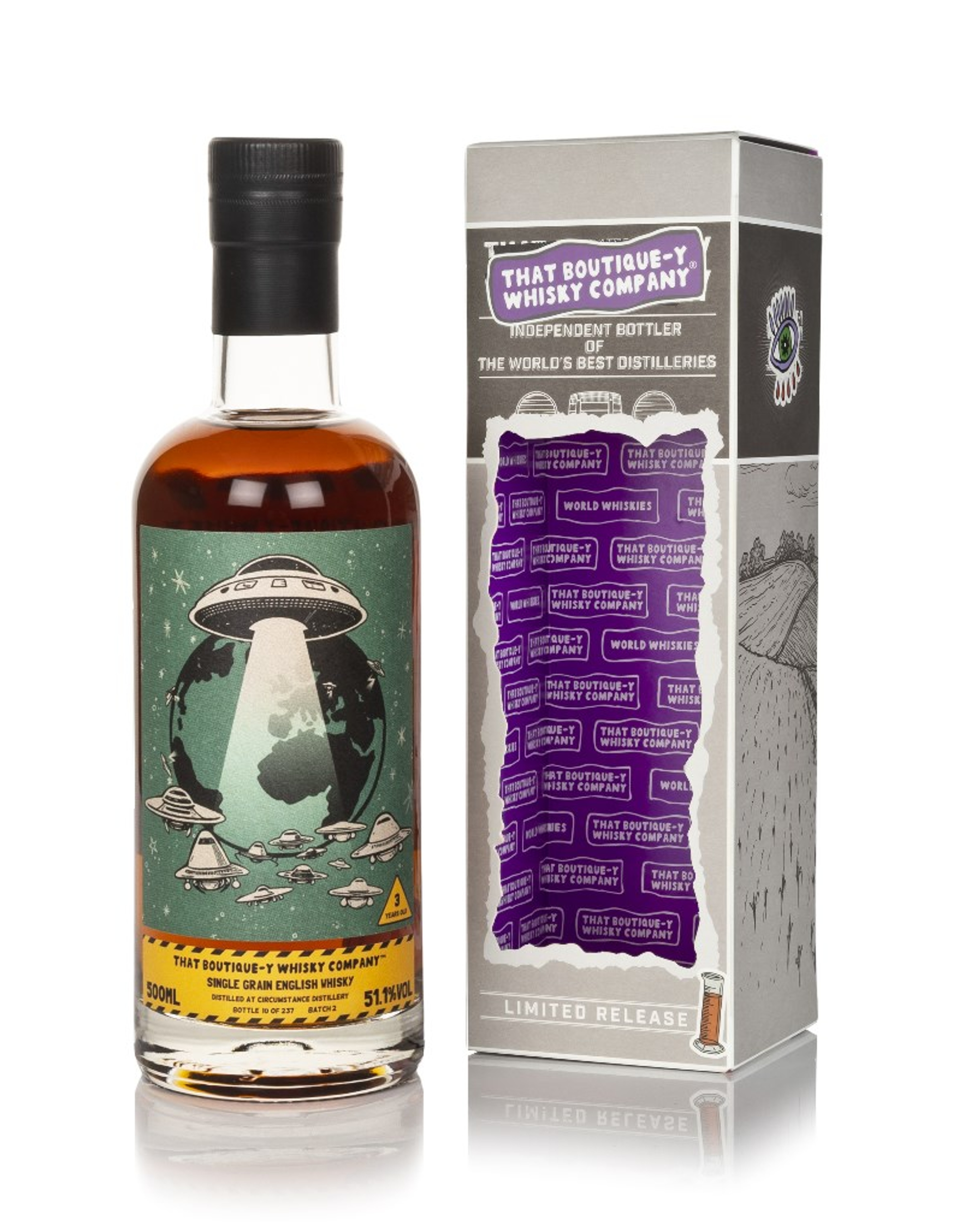 Circumstance 3 Year Old (That Boutique-y Whisky Company) 50cl