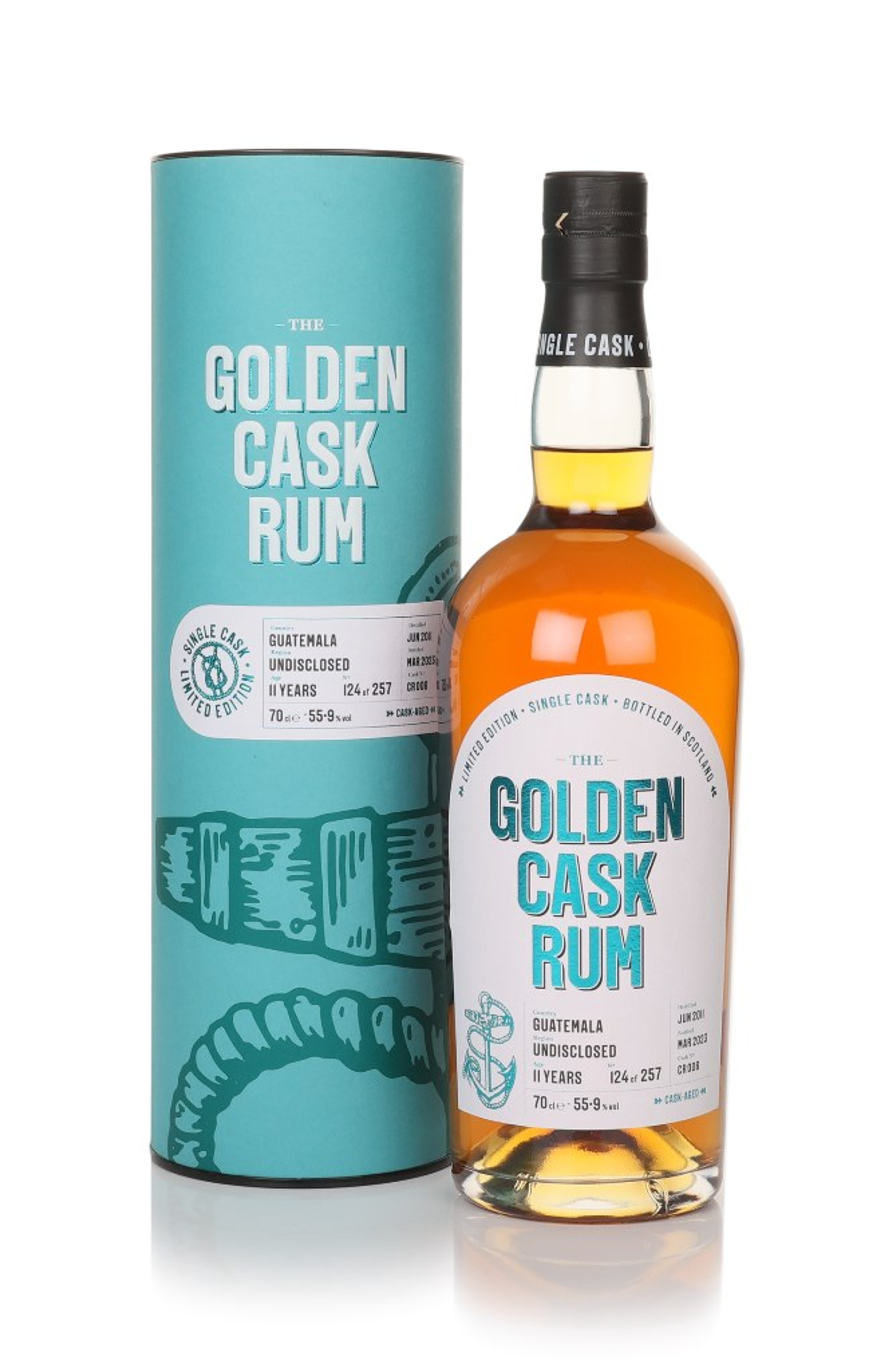 Guatemala 11 Year Old 2011 (cask CR006) - The Golden Cask Rum (House of MacDuff) 70cl