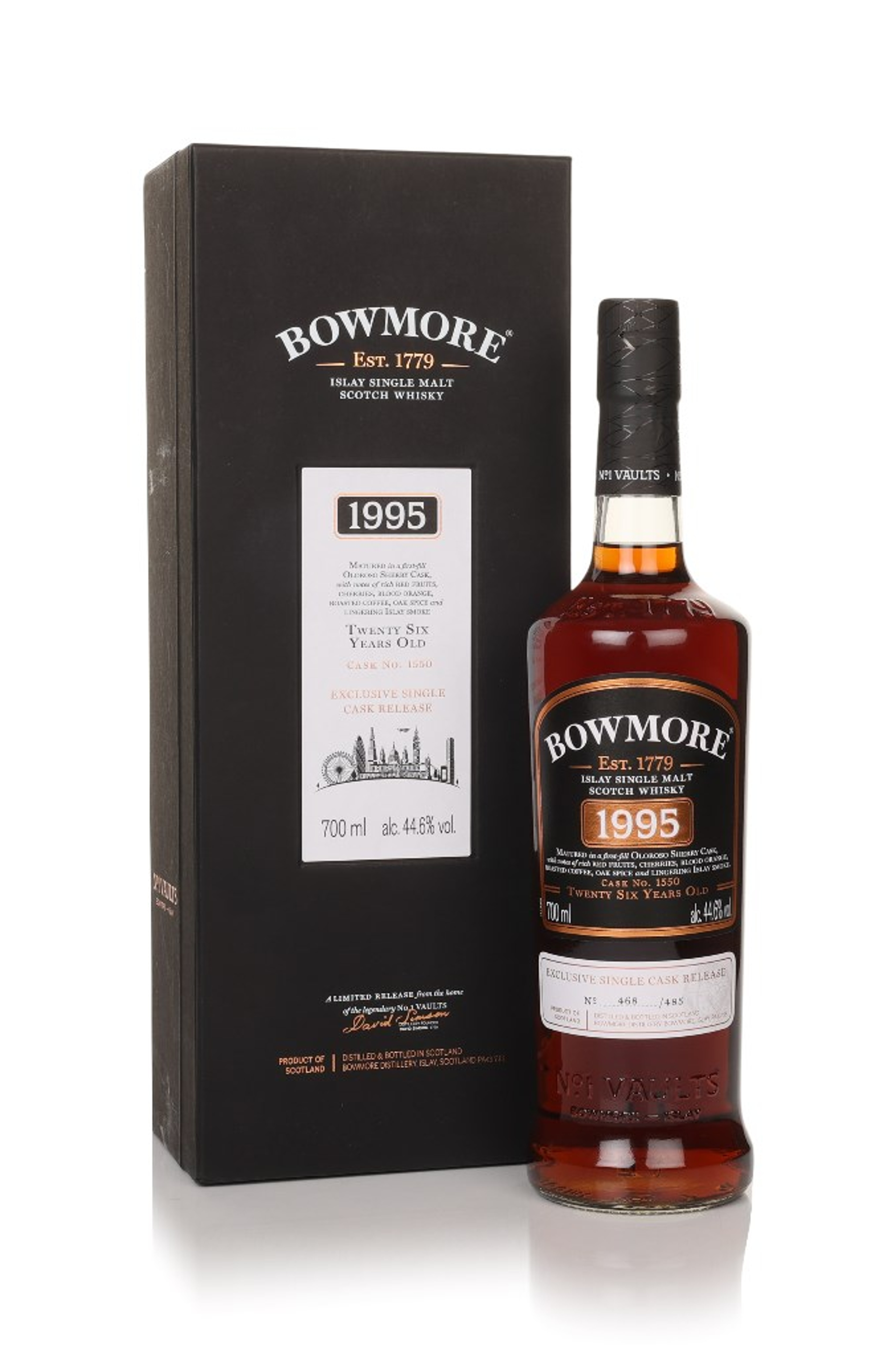 Bowmore 26 Year Old 1995 (Cask 1550) - Sherry Cask 70cl