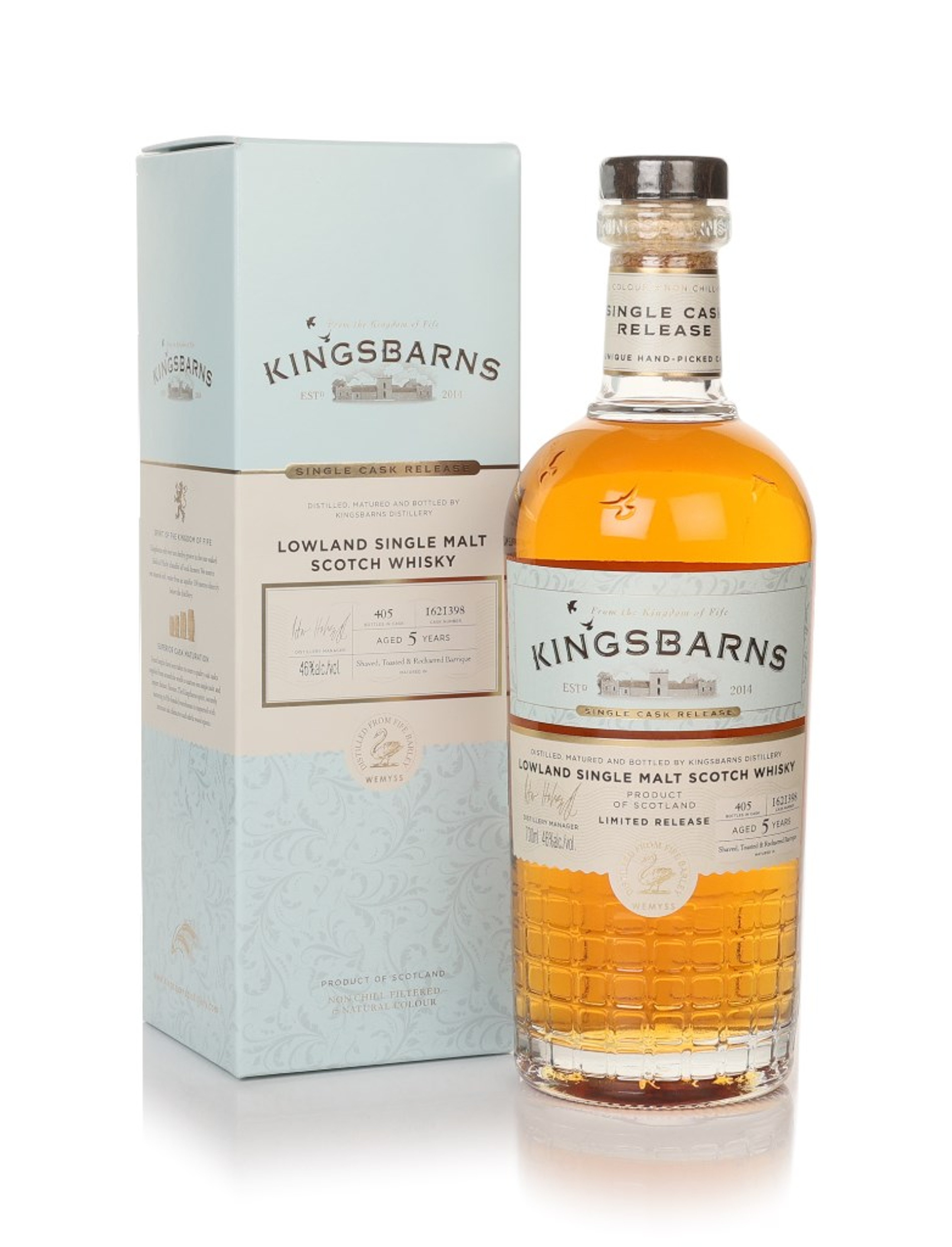 Kingsbarns 5 Year Old (cask I62I398) (Single Cask Release) 70cl