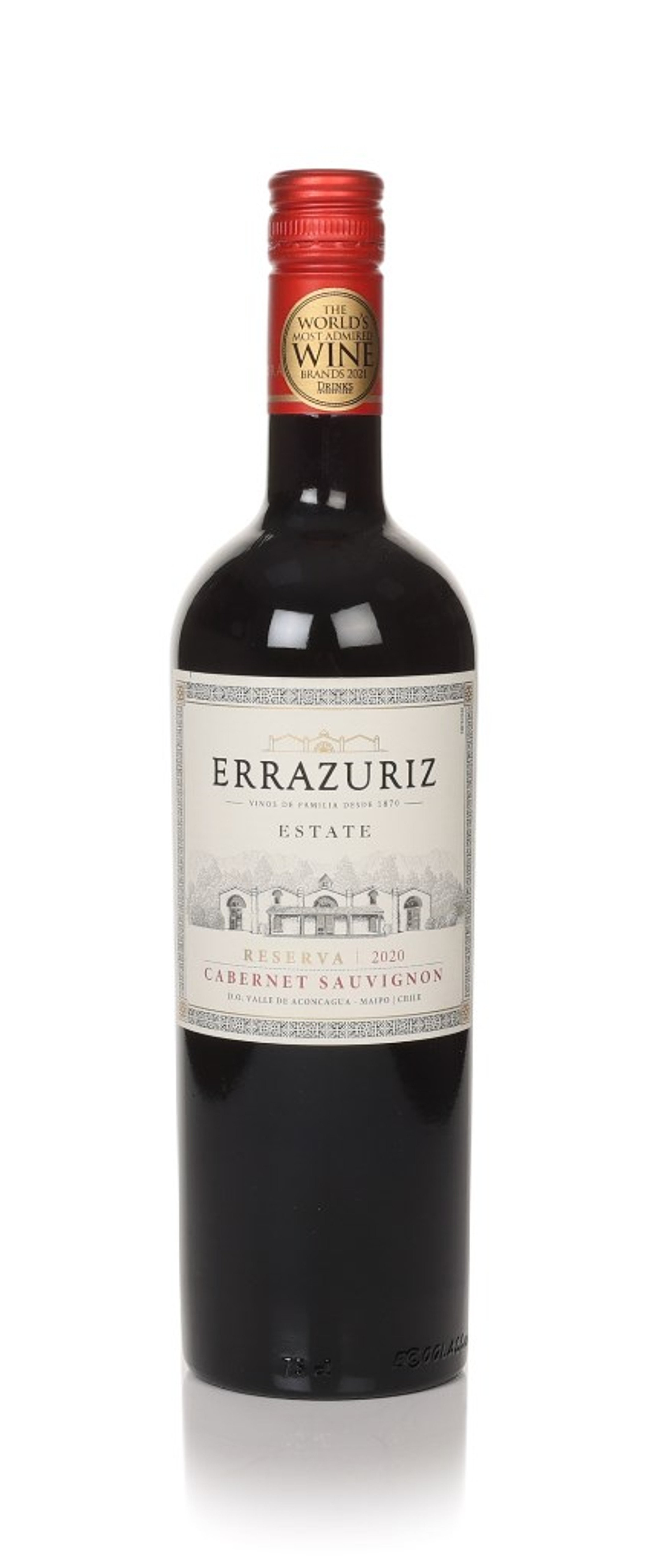 Errazuriz Estate Cabernet Sauvignon 2020 75cl