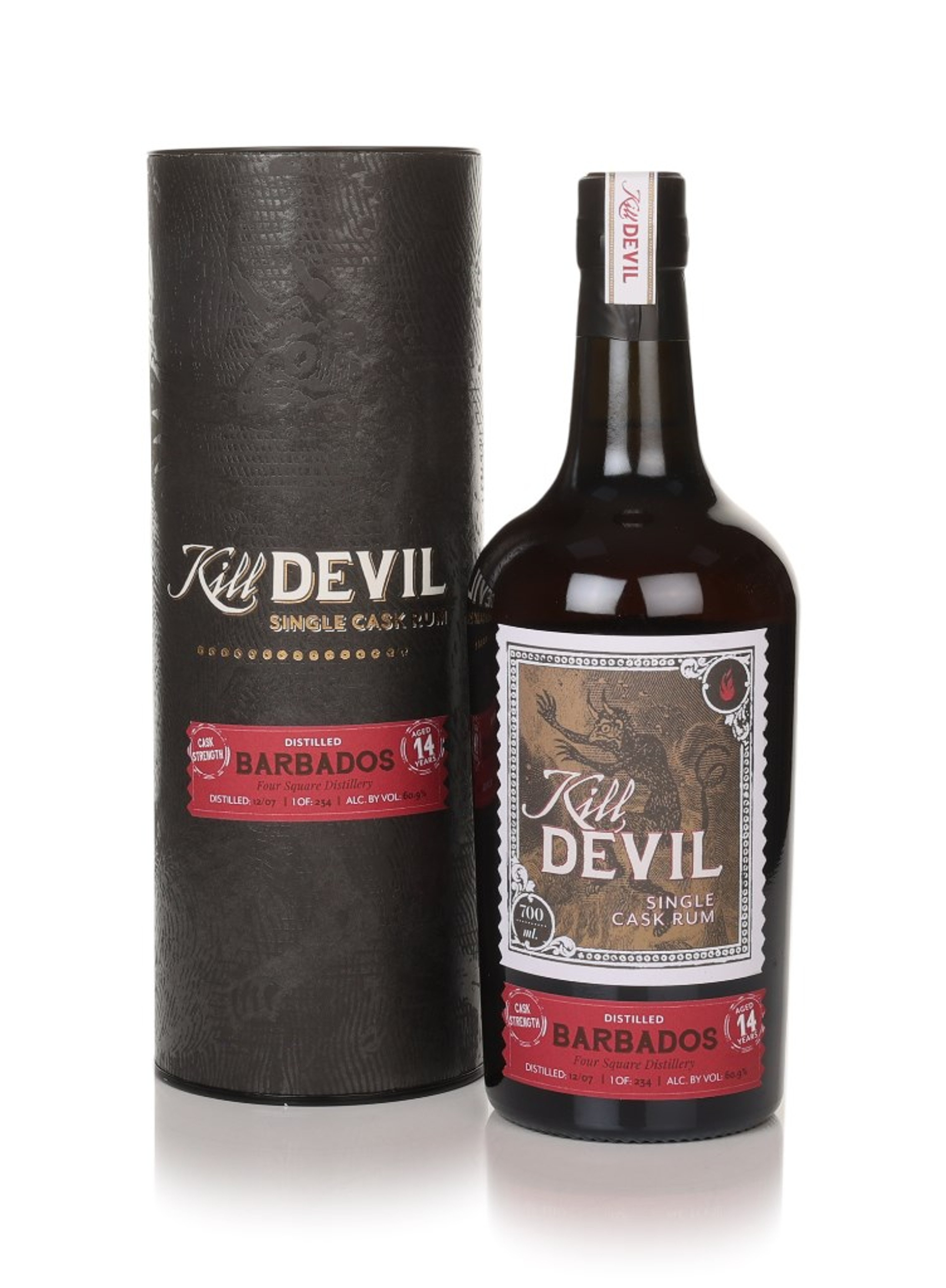 Foursquare 14 Year Old 2007 Barbados Rum - Kill Devil (Hunter Laing) 70cl