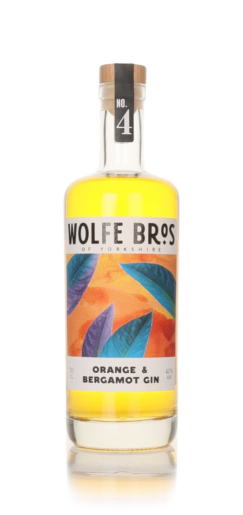 Wolfe Bros Orange & Bergamot Gin 70cl