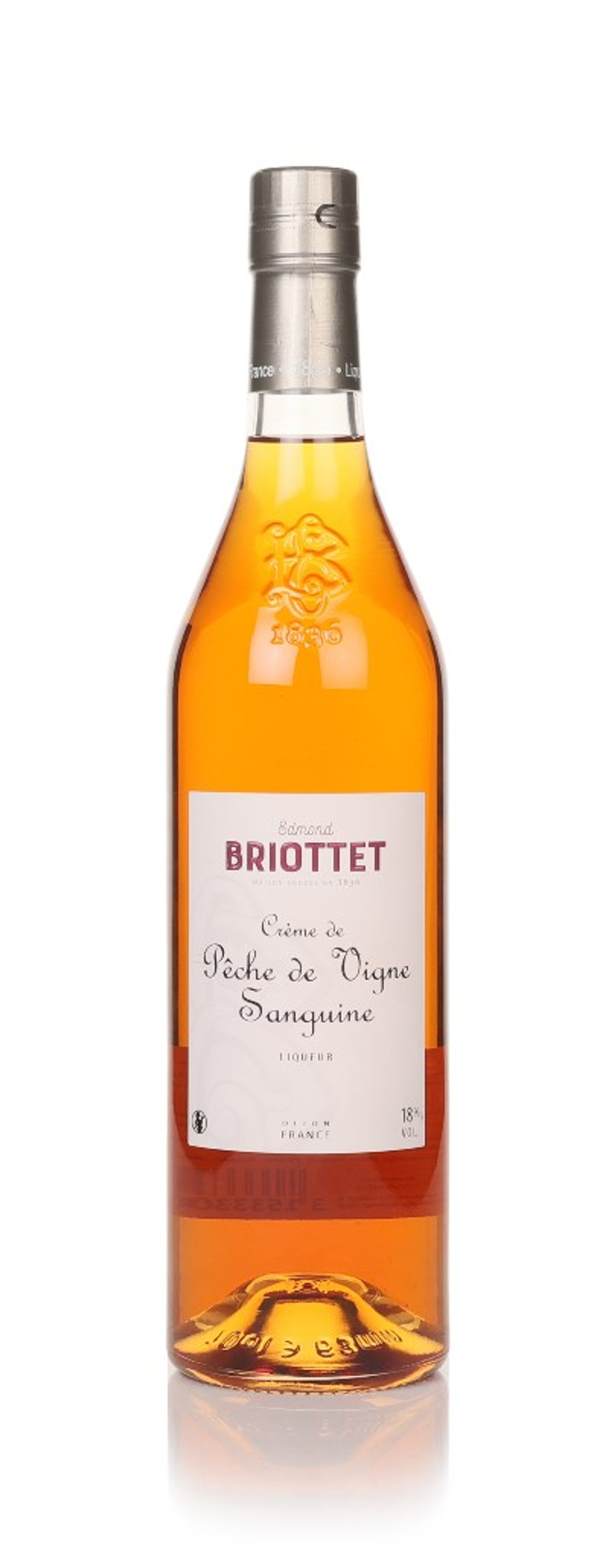 Edmond Briottet Crème de Pêche de Vigne Sanguine (Peach Liqueur) 70cl