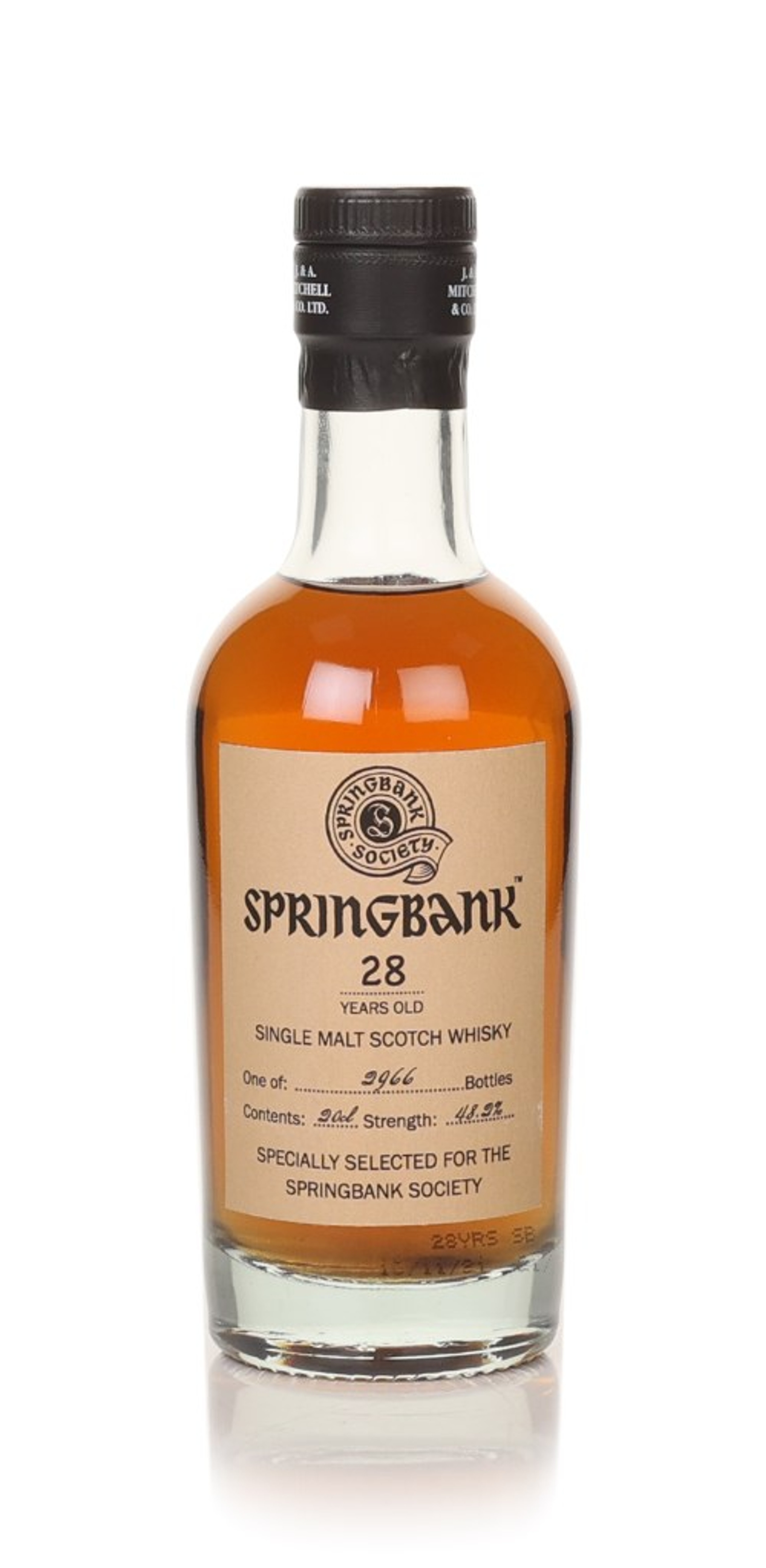 Springbank 28 Year Old - Springbank Society (20cl)