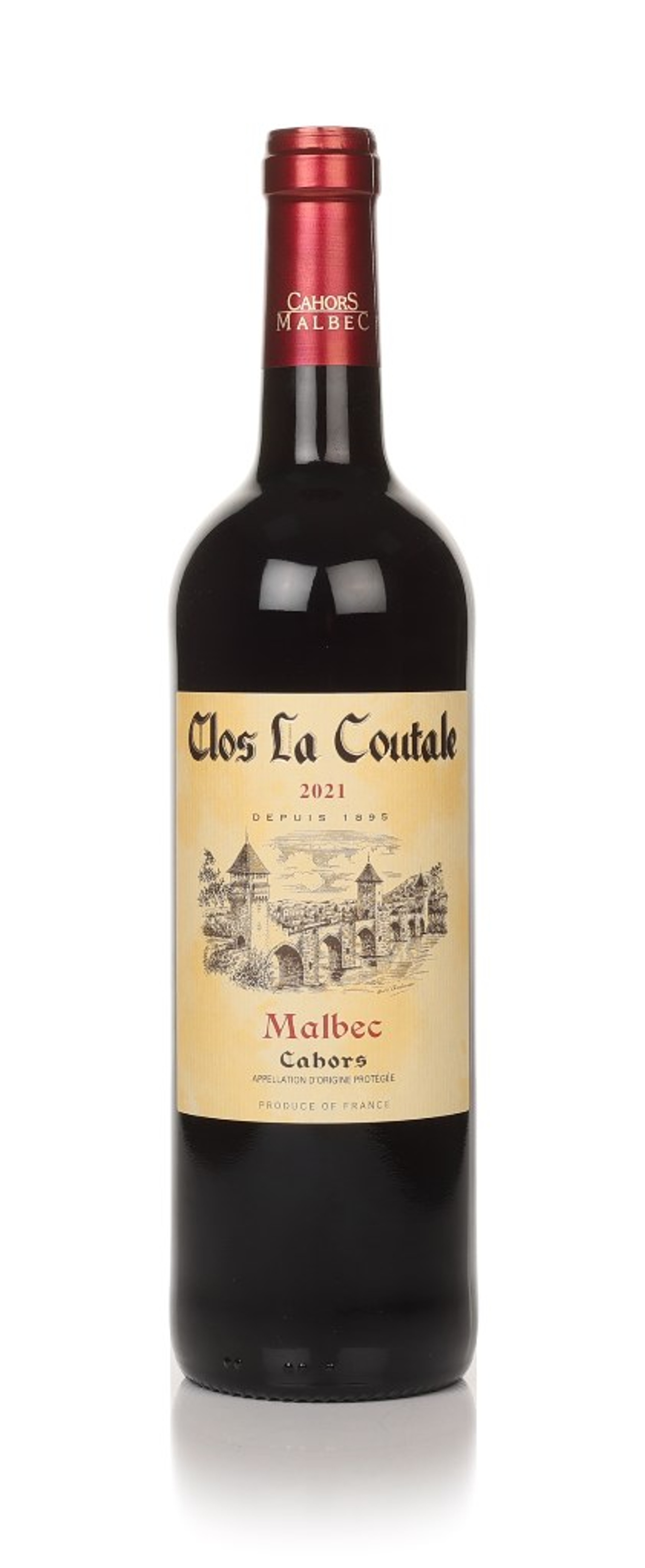 Clos La Coutale Cahors Malbec 2021 75cl