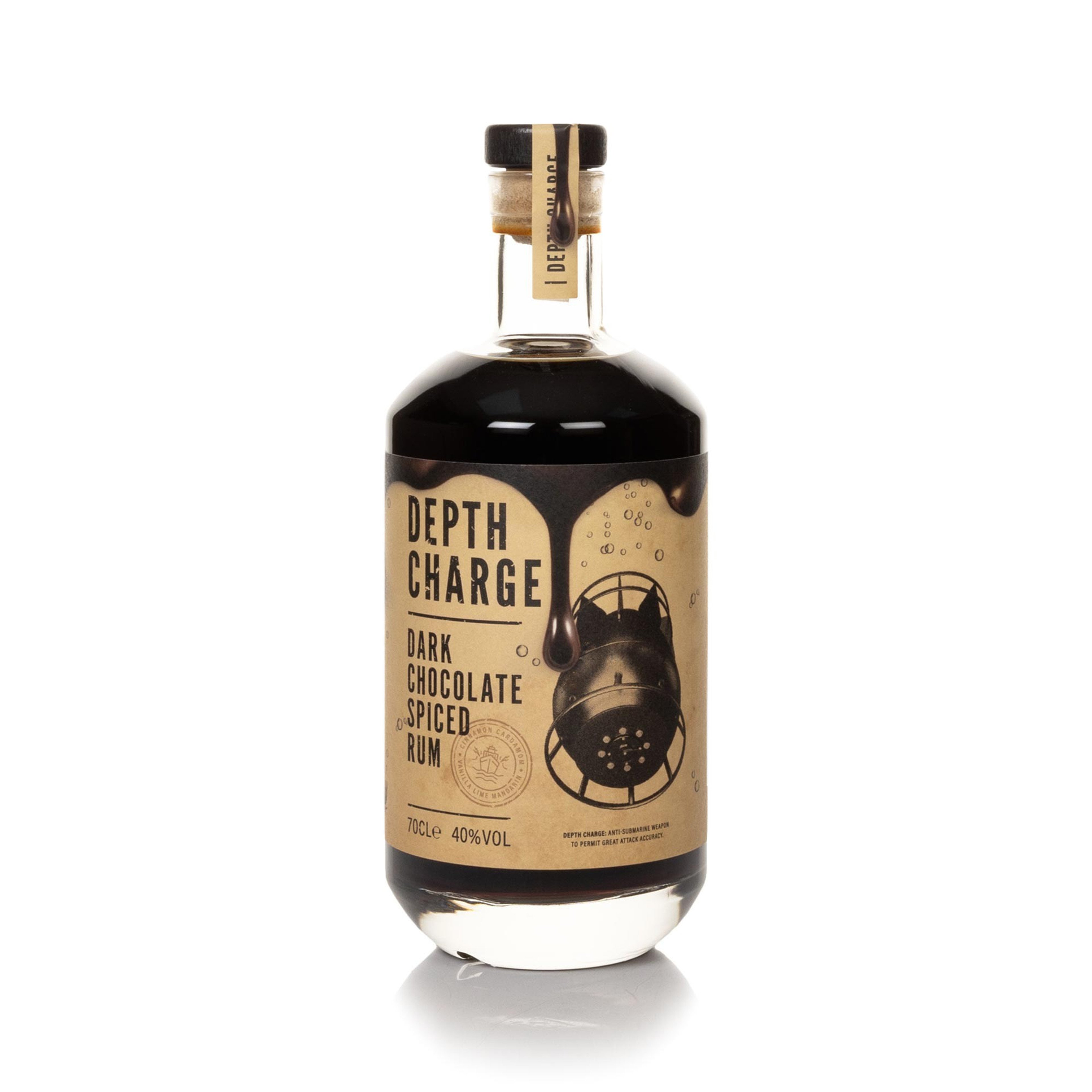 Depth Charge Dark Chocolate Spiced Rum 70cl