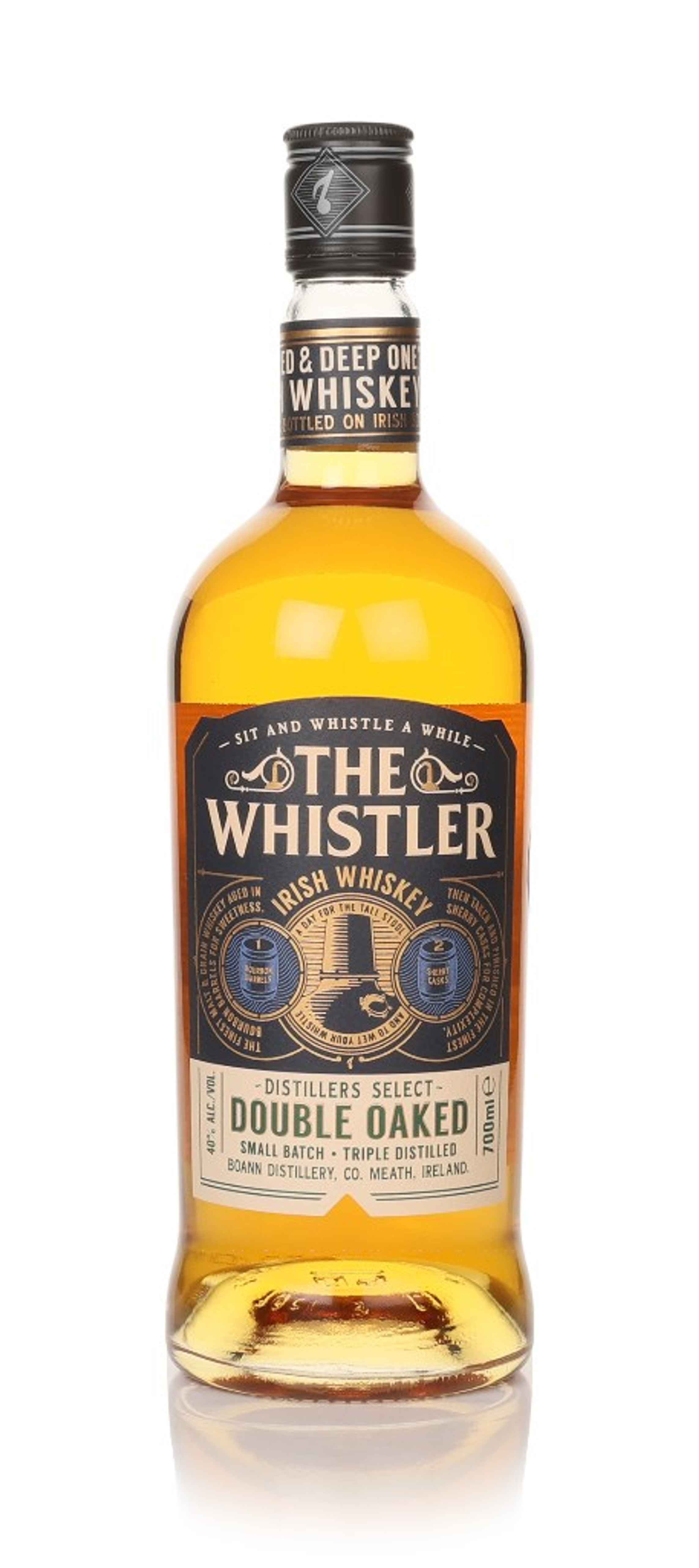 The Whistler Double Oaked Irish Whiskey 70cl