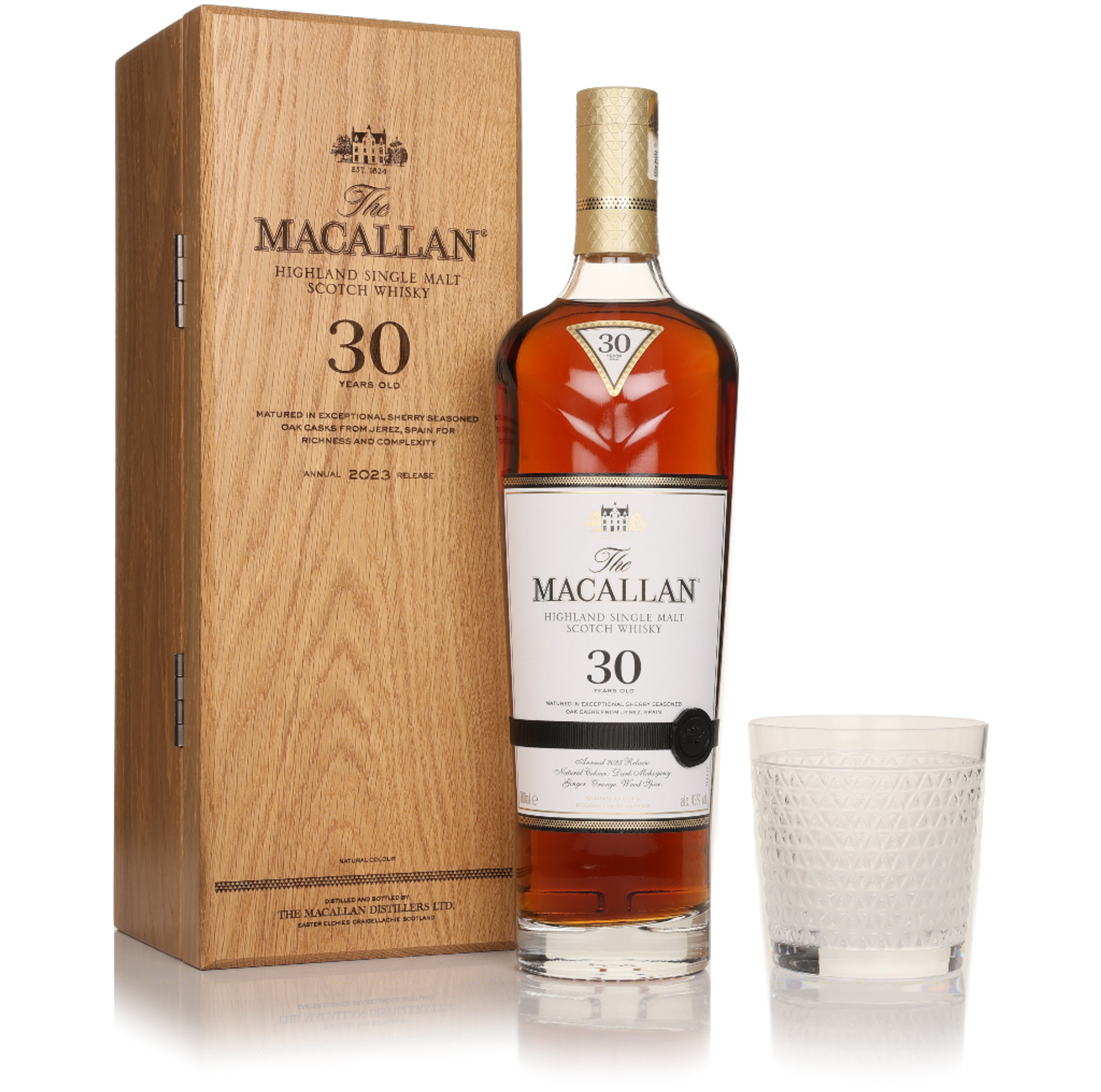 ウイスキー MACALLAN 30 The Macallan 30 Years Old Sherry Oak, 2024 Release | The