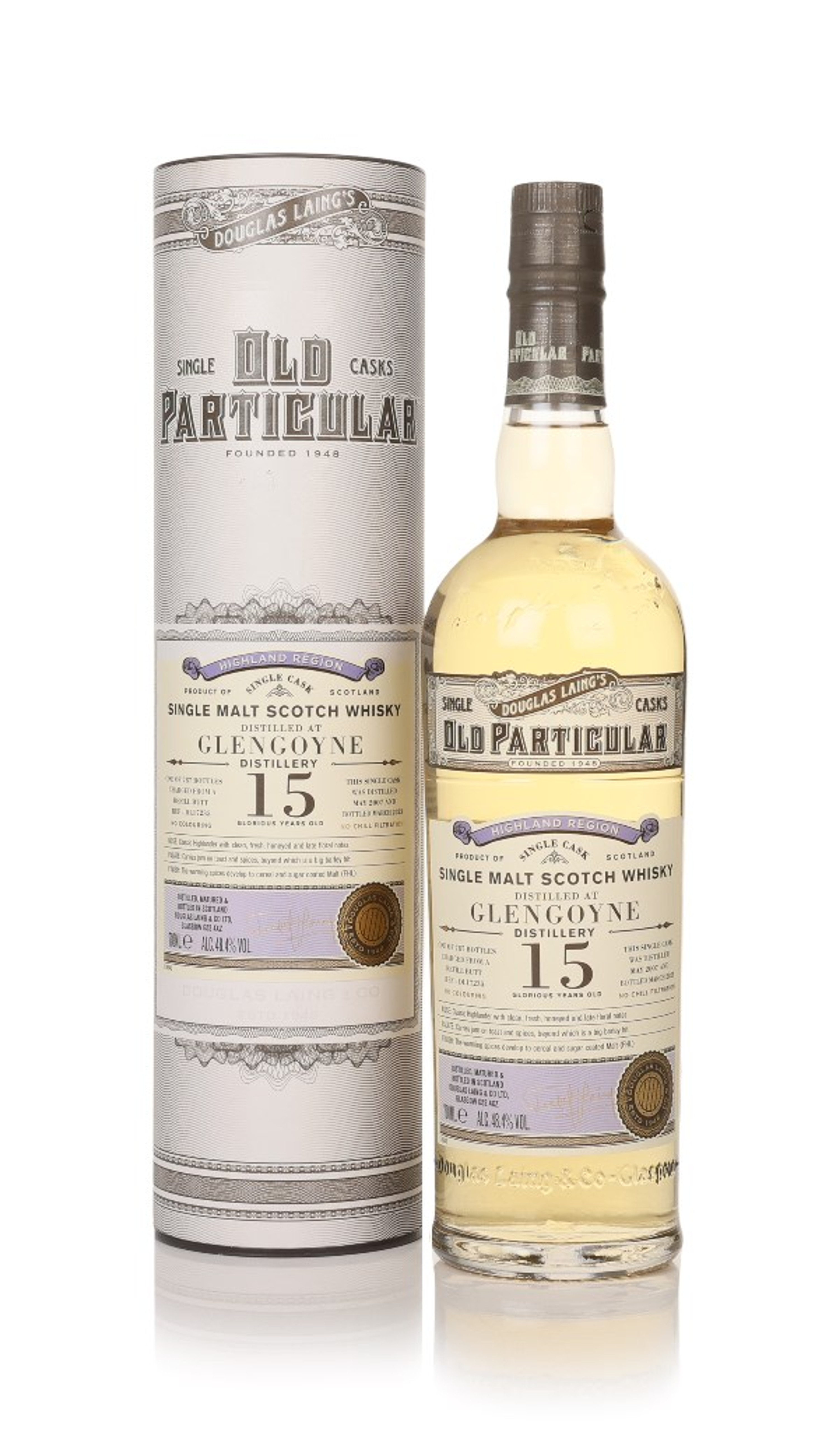 Glengoyne 15 Year Old 2007 (cask 17235) - Old Particular (Douglas Laing) 70cl