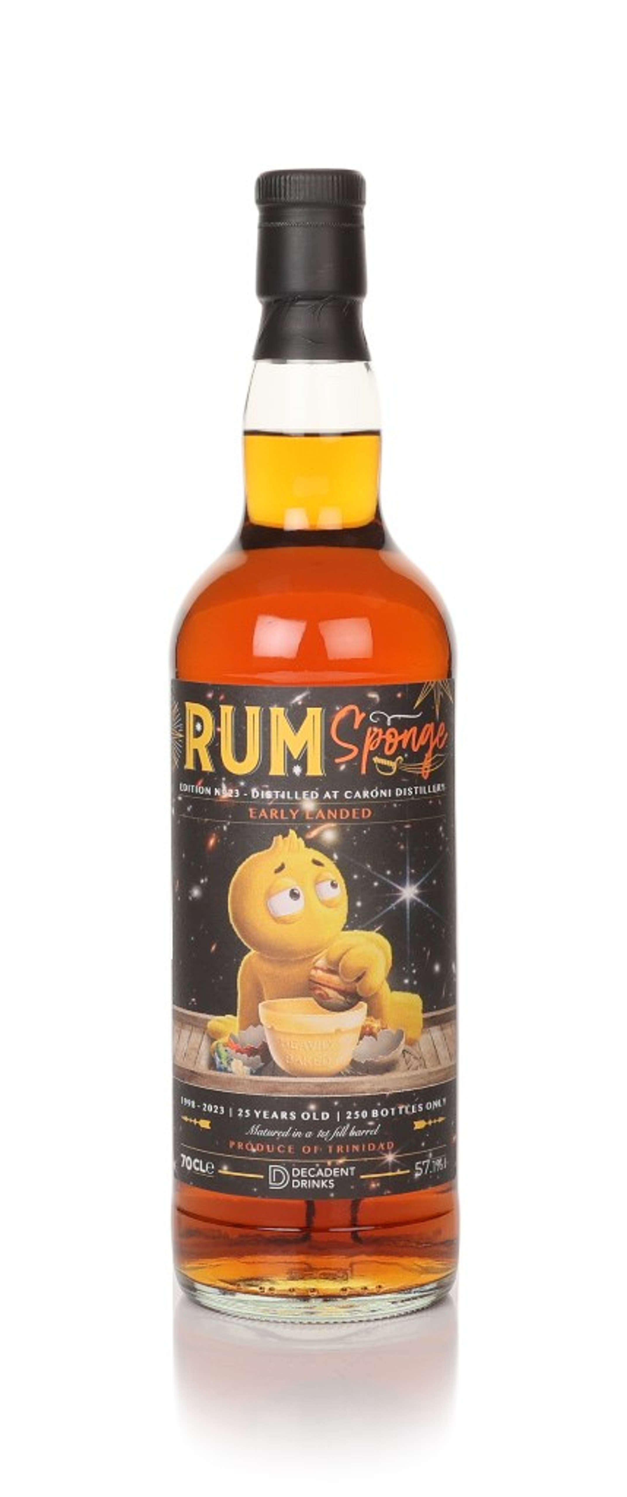 Caroni 25 Year Old 1998 - Rum Sponge Edition No.23 (Decadent Drinks) 70cl