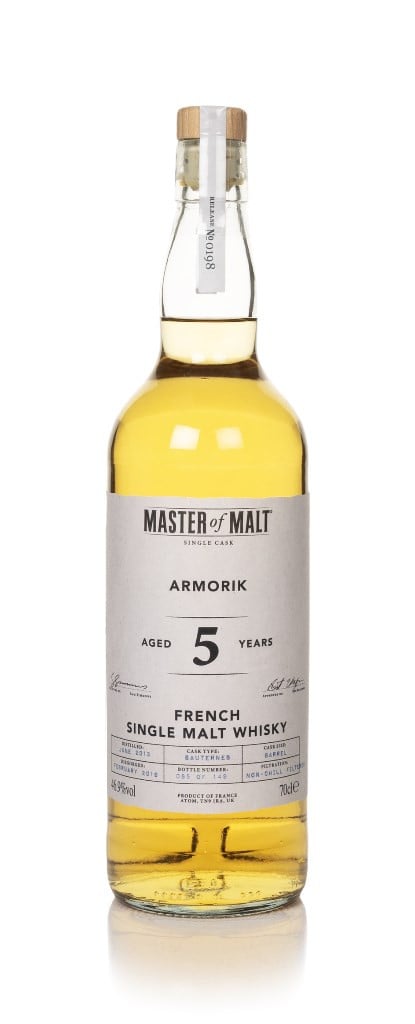 Armorik 5 Year Old 2013 Single Cask (Master of Malt) 70cl