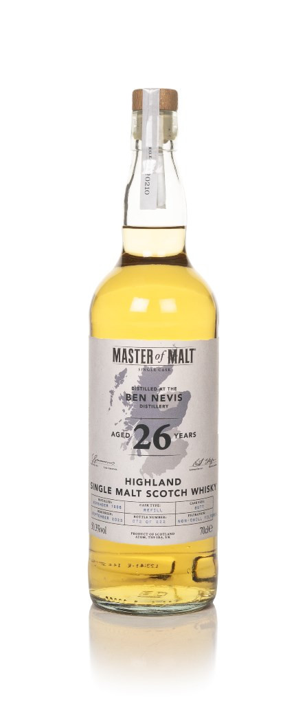 Ben Nevis 26 Year Old 1996 Single Cask (Master of Malt) 70cl