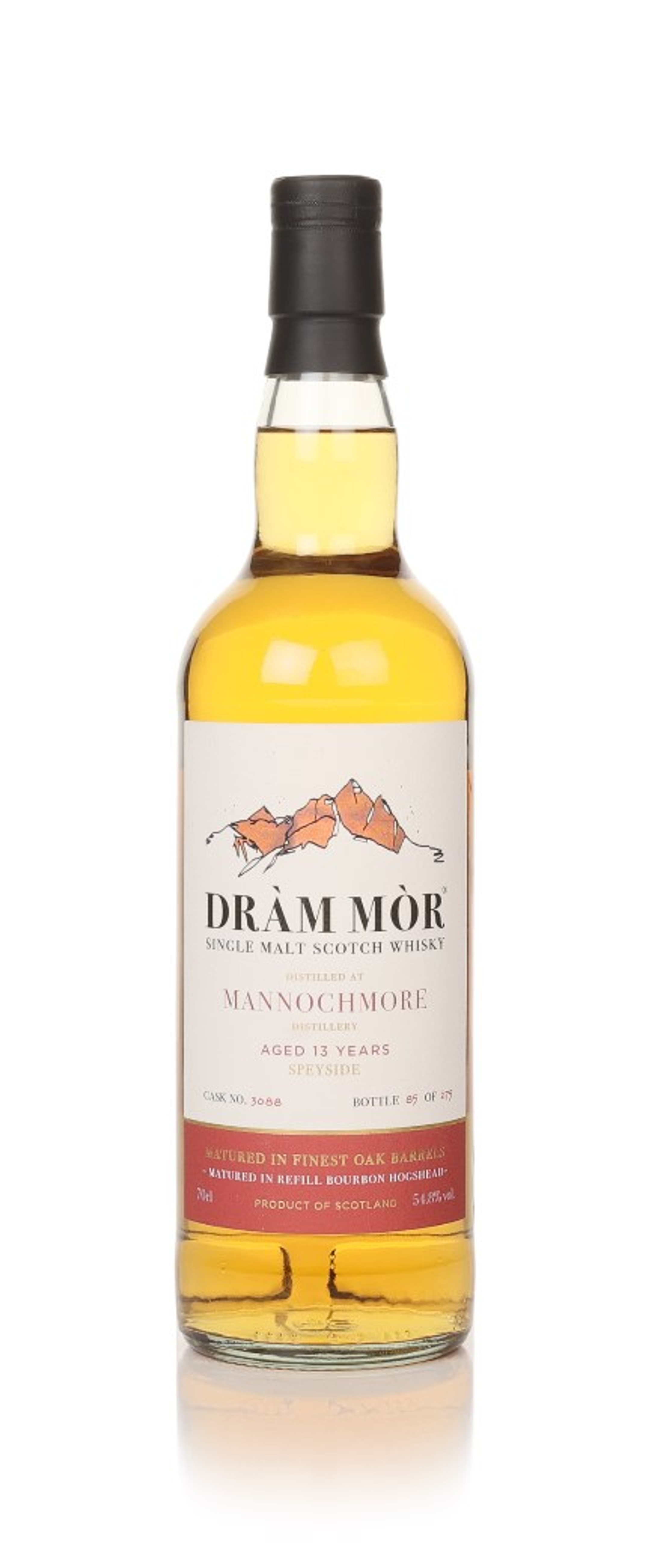Mannochmore 13 Year Old (cask 3088) - Dràm Mòr 70cl