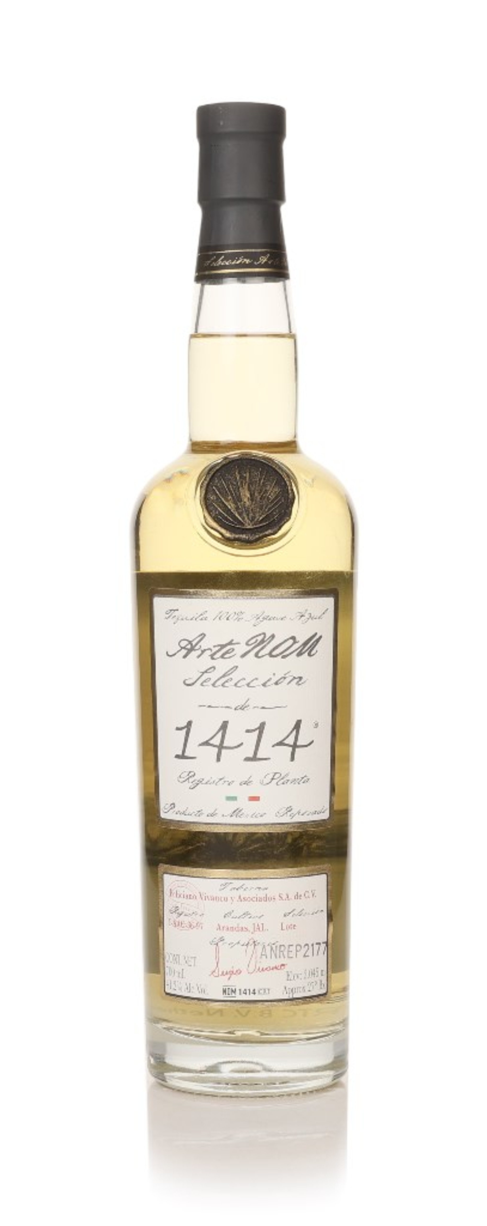 ArteNOM Selección de 1414 Tequila Reposado (41.2%) 70cl