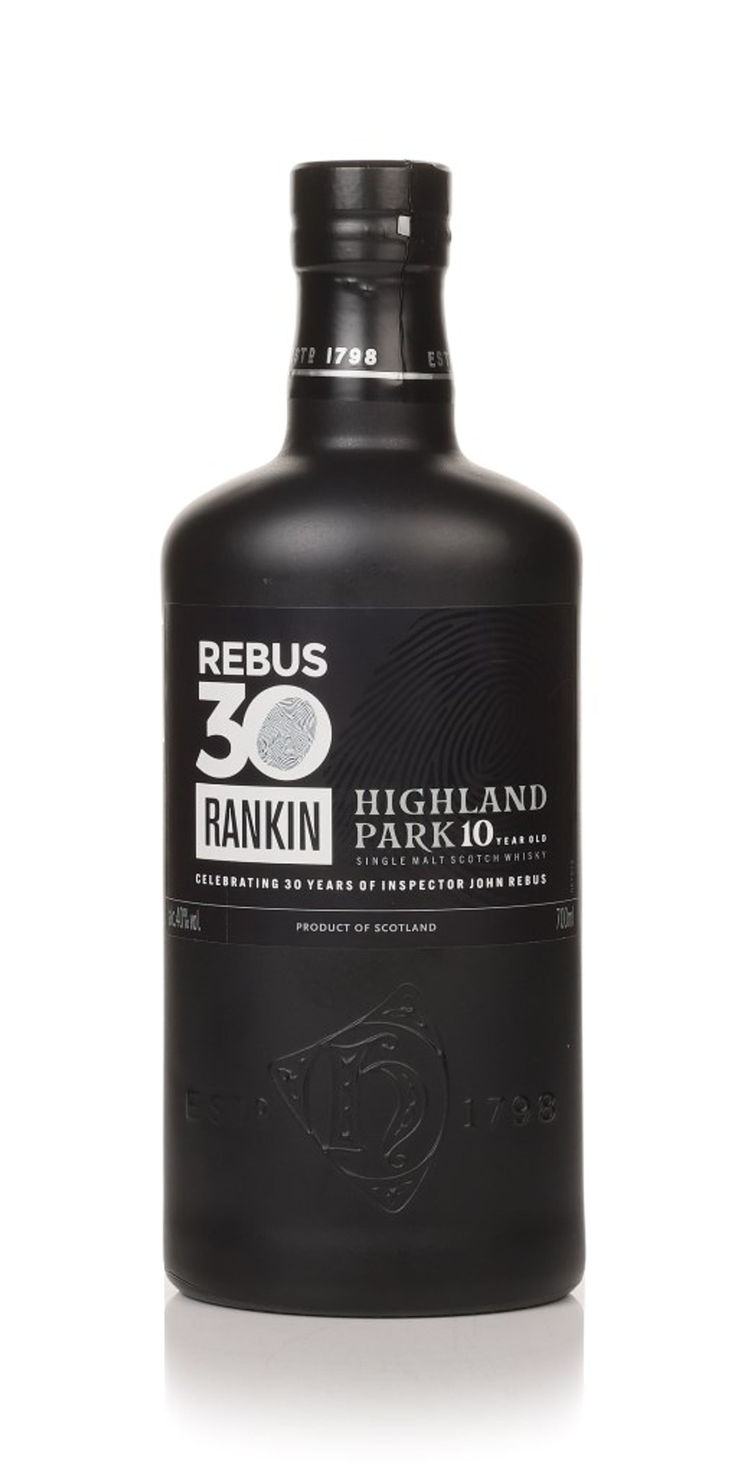 Highland Park 10 Year Old - Rebus 30 Rankin 70cl