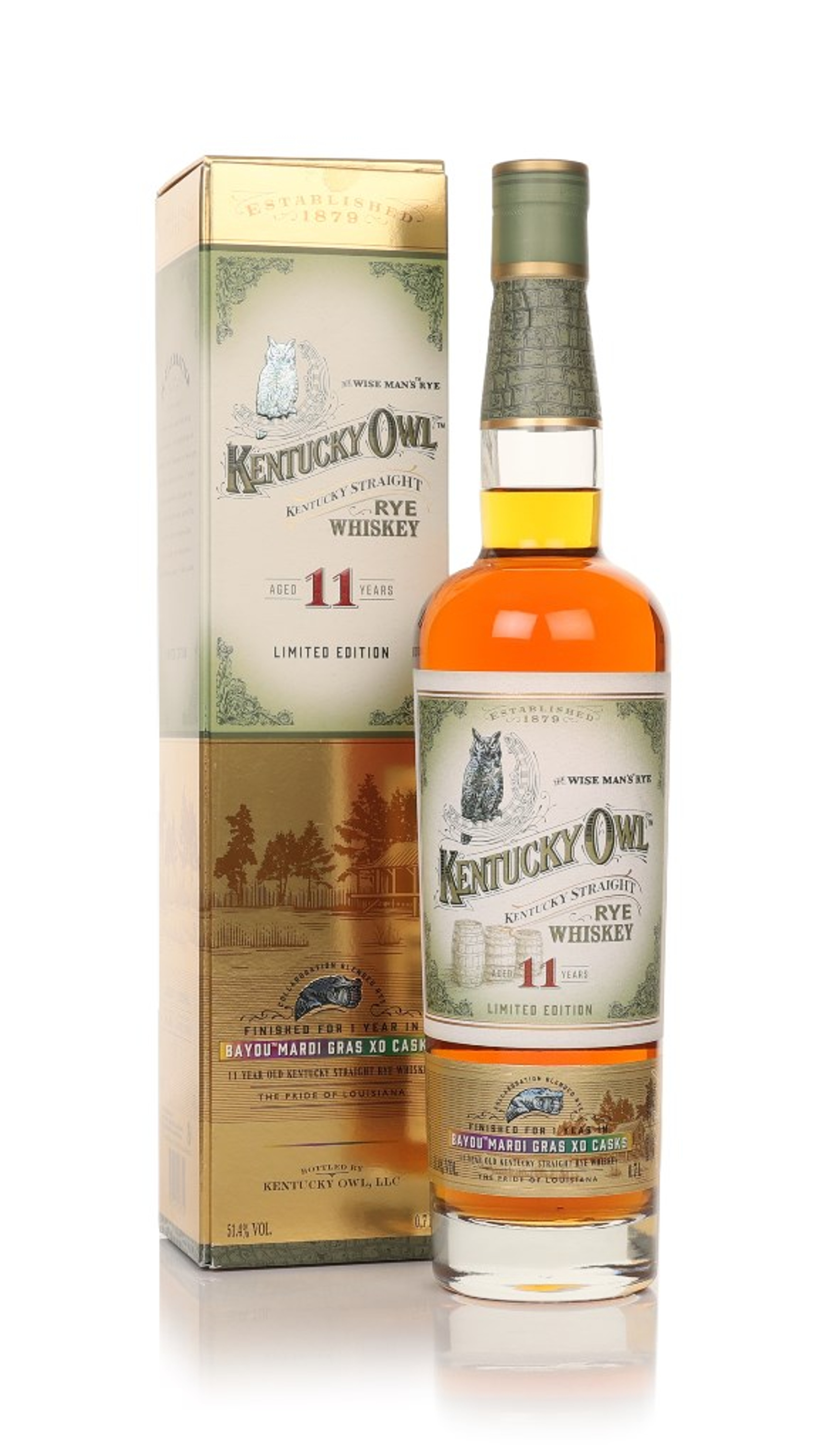 Kentucky Owl 11 Year Old Bayou Mardi Gras XO Cask 70cl