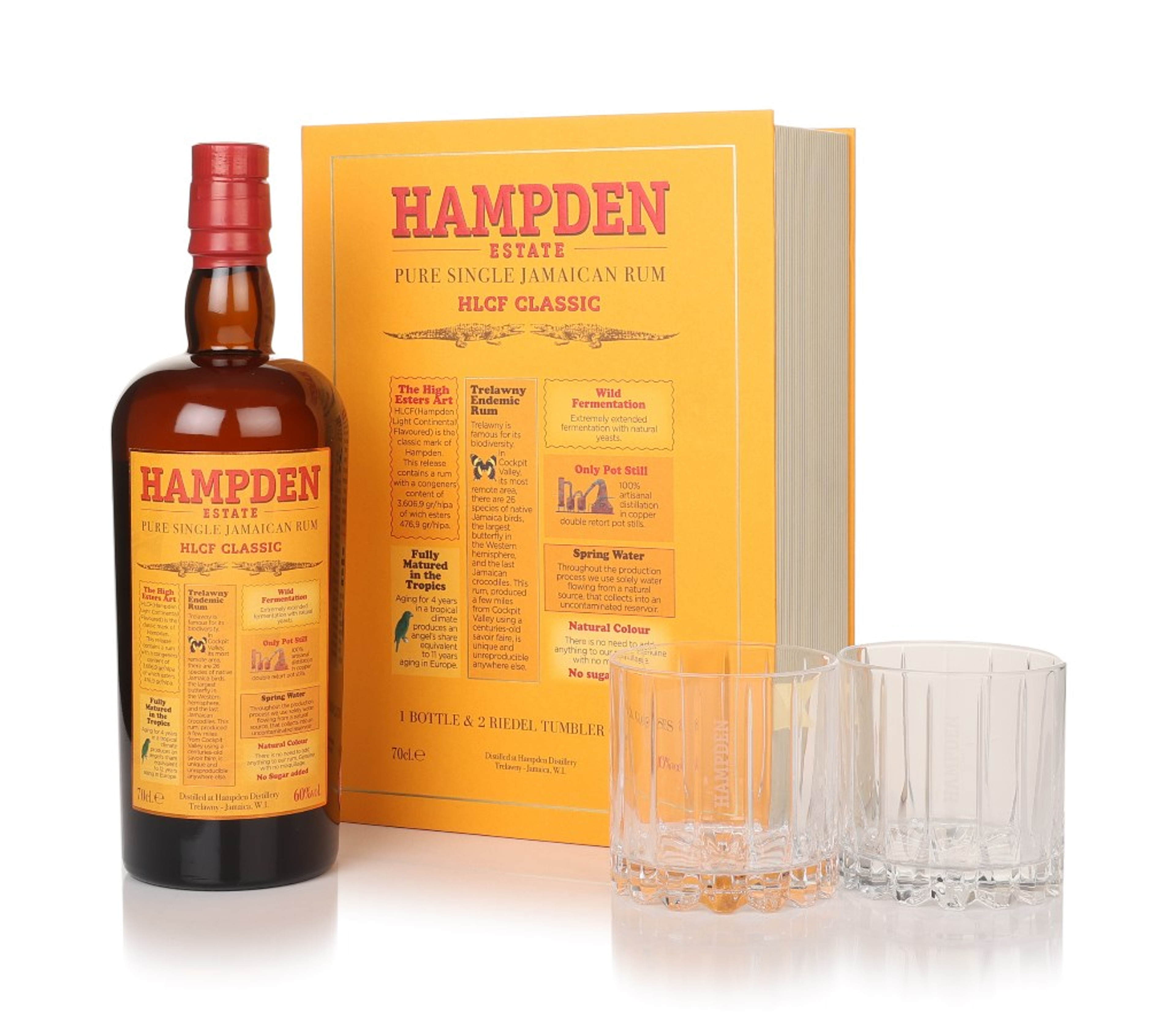 Hampden Estate HLCF Gift Set 70cl