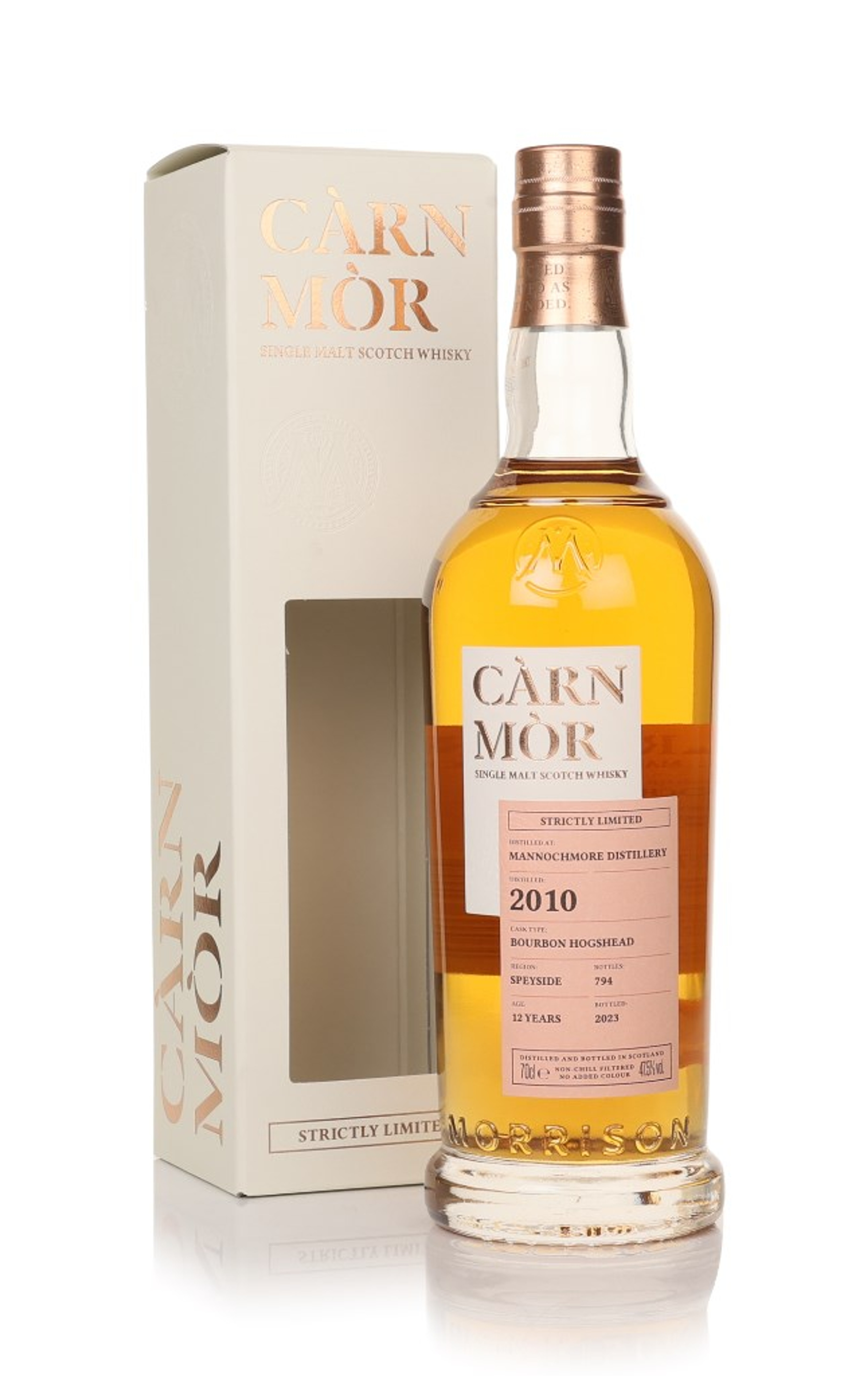 Mannochmore 12 Year Old 2010 - Strictly Limited (Càrn Mòr) 70cl