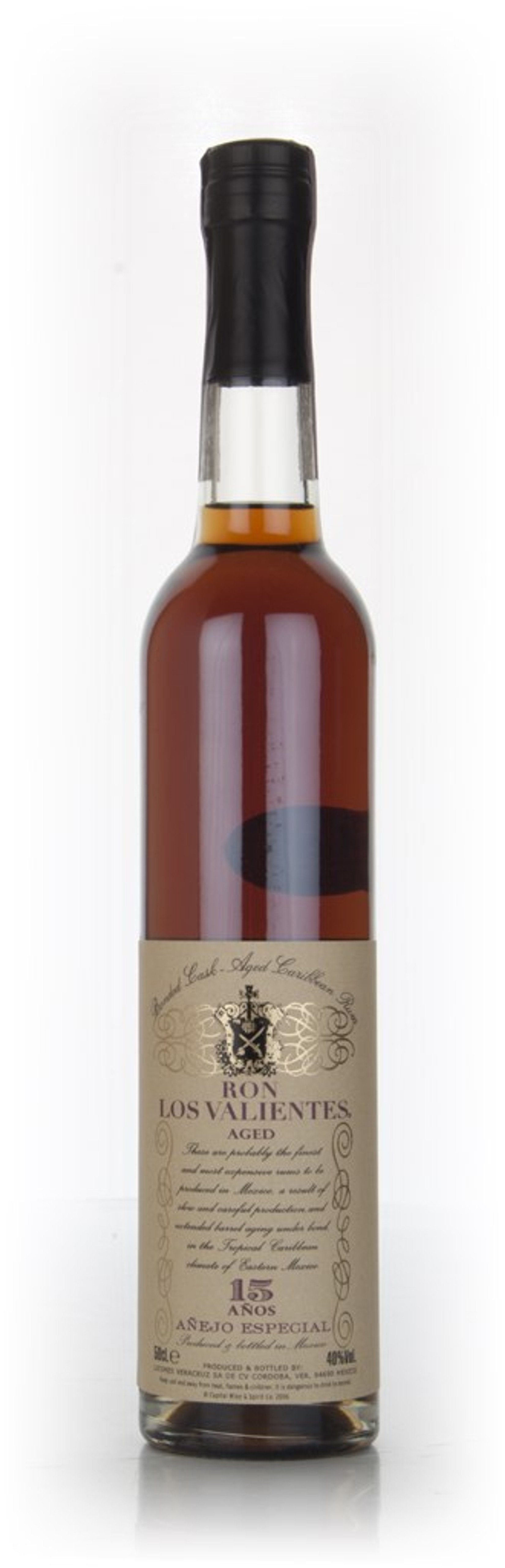 Ron Los Valientes 15 Year Old 50cl