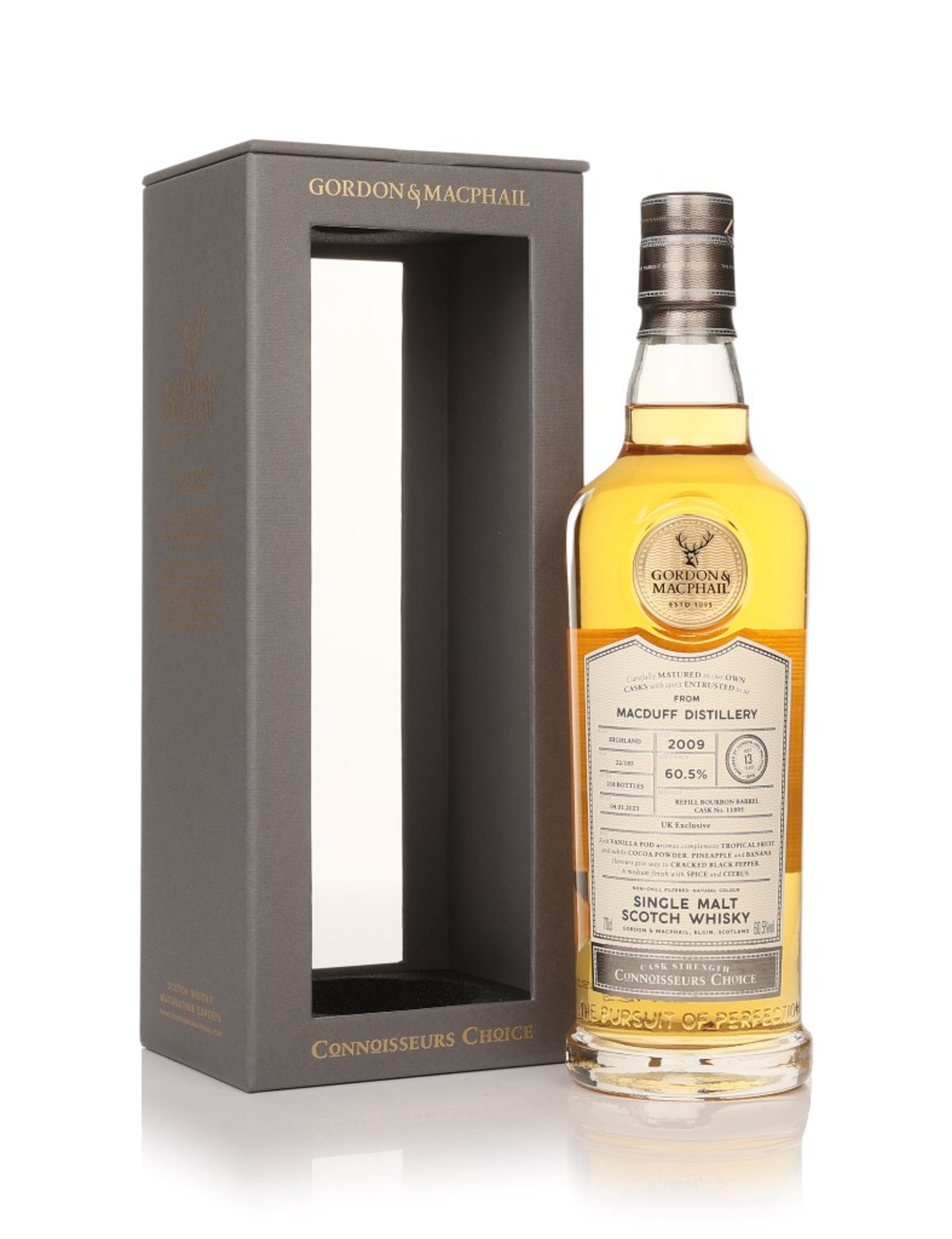 Macduff 13 Year Old 2009 (cask 11895) - Connoisseurs Choice (Gordon & MacPhail) 70cl