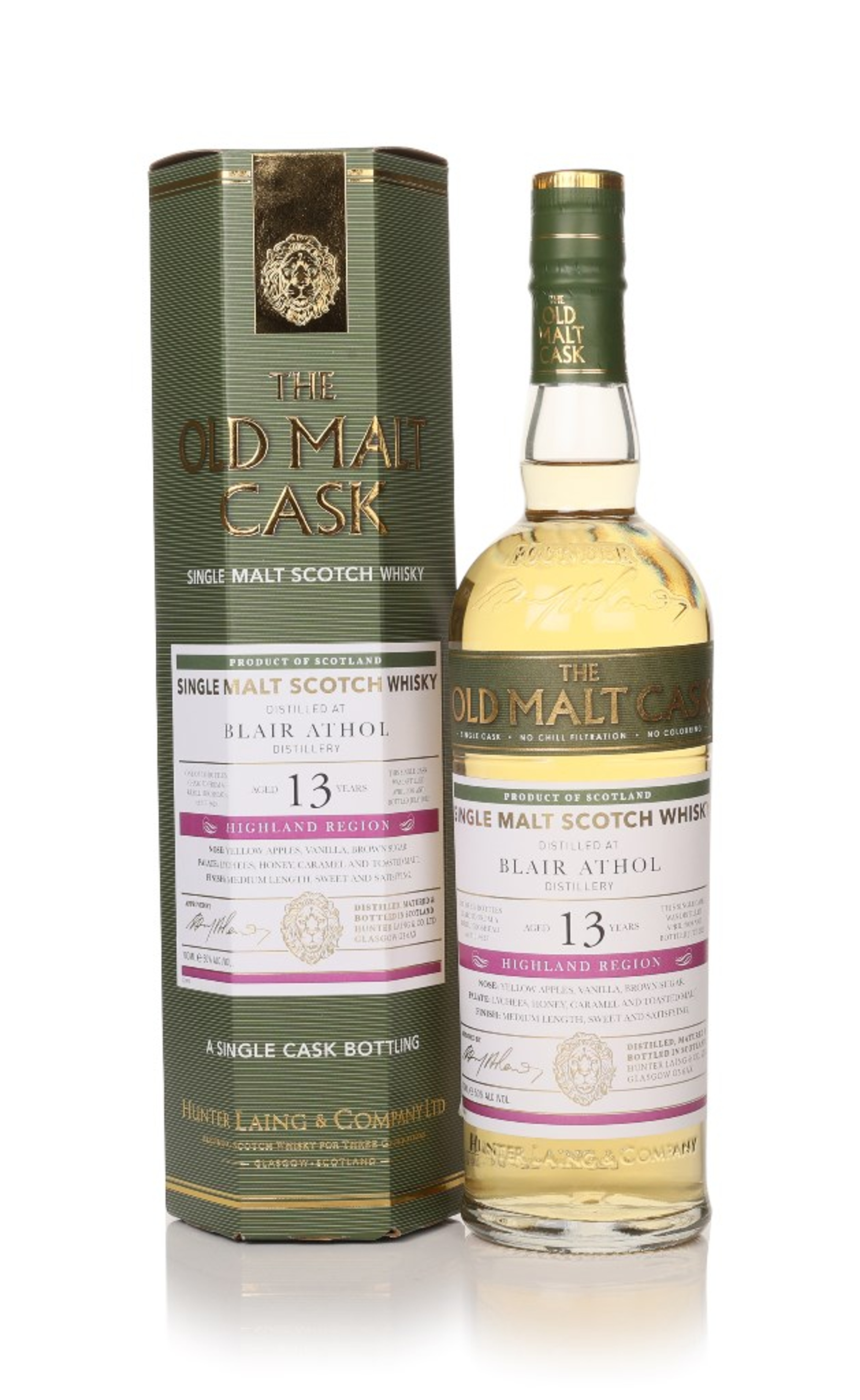 Blair Athol  13 Year Old 2009 (Cask 19625) - Old Malt Cask (Hunter Laing) 70cl
